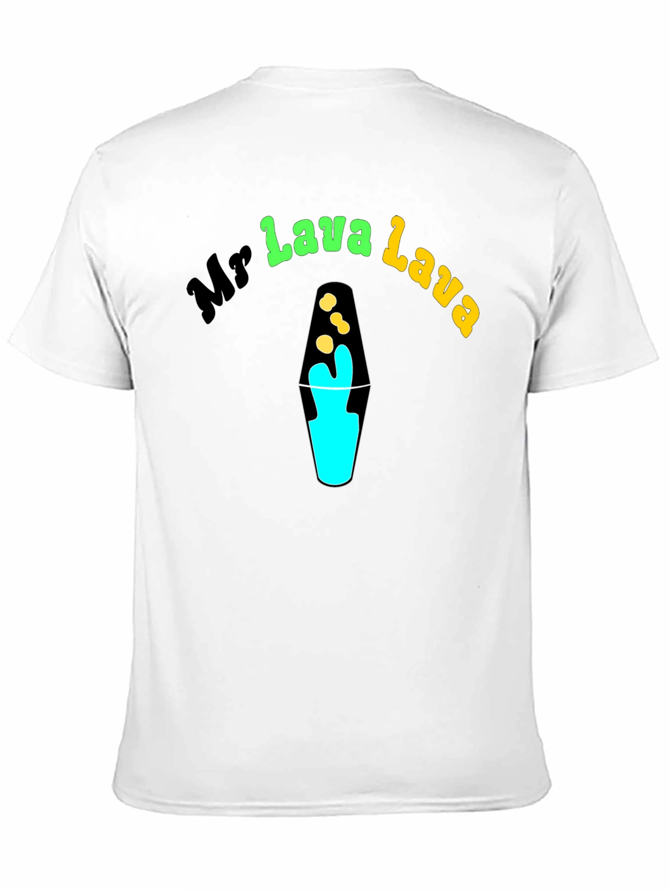 Mr Lava Lava Black Graphic T-Shirt - Novelty Design