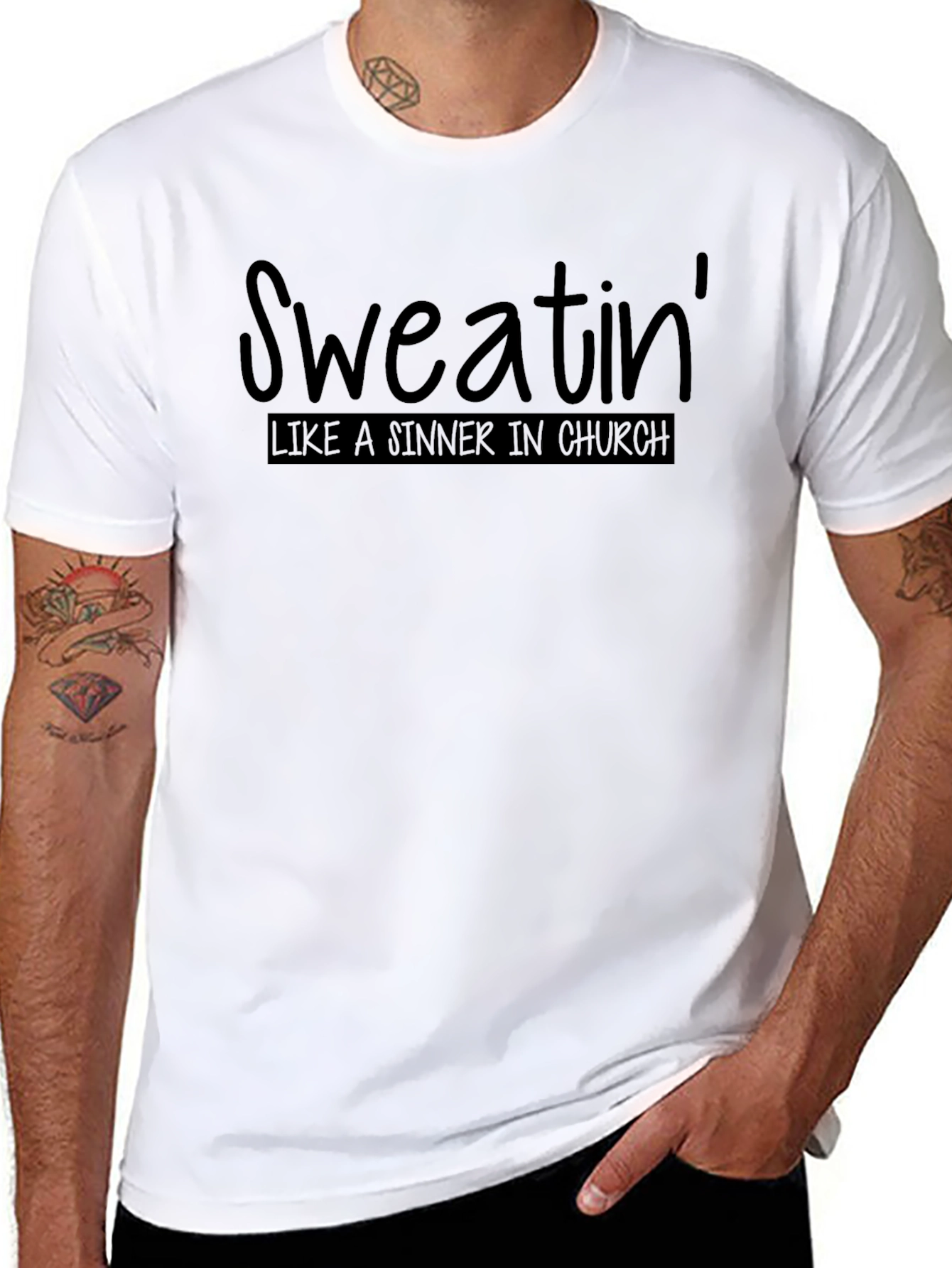 Sweatin Like a Sinner T-Shirt