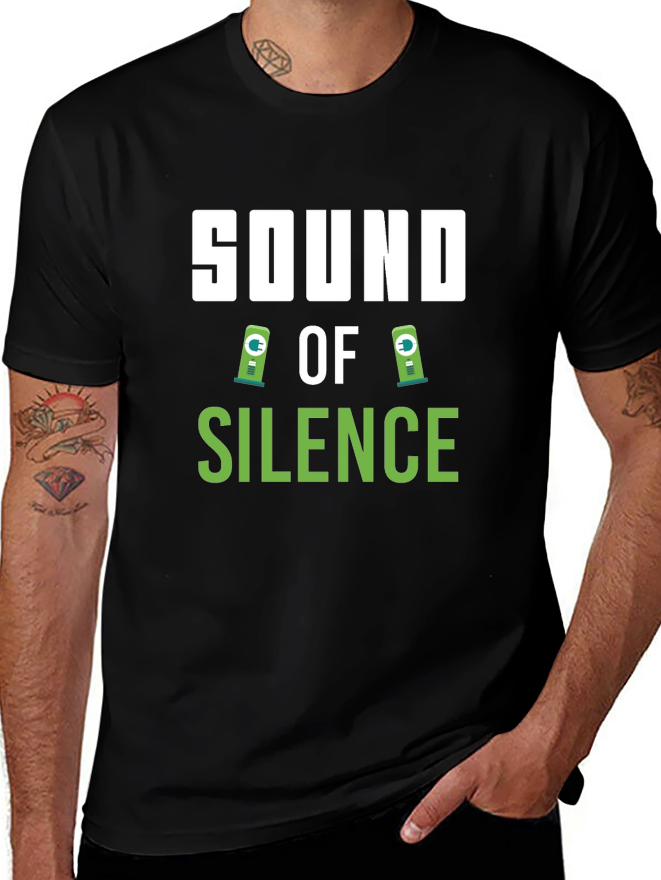 Sound of Silence EV Charging T-Shirt
