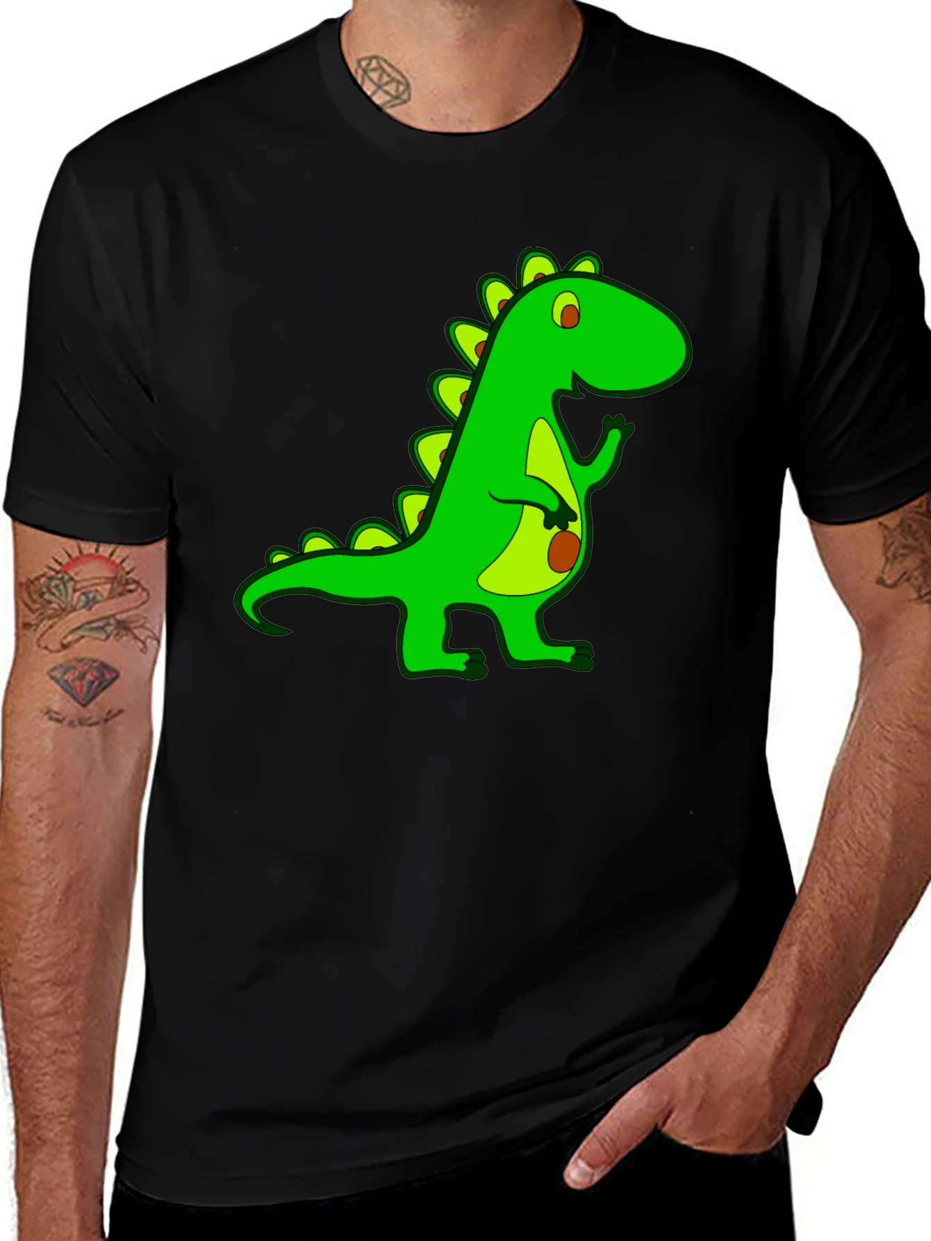 Dino Graphic Tee - Cool Cartoon Dinosaur T-Shirt