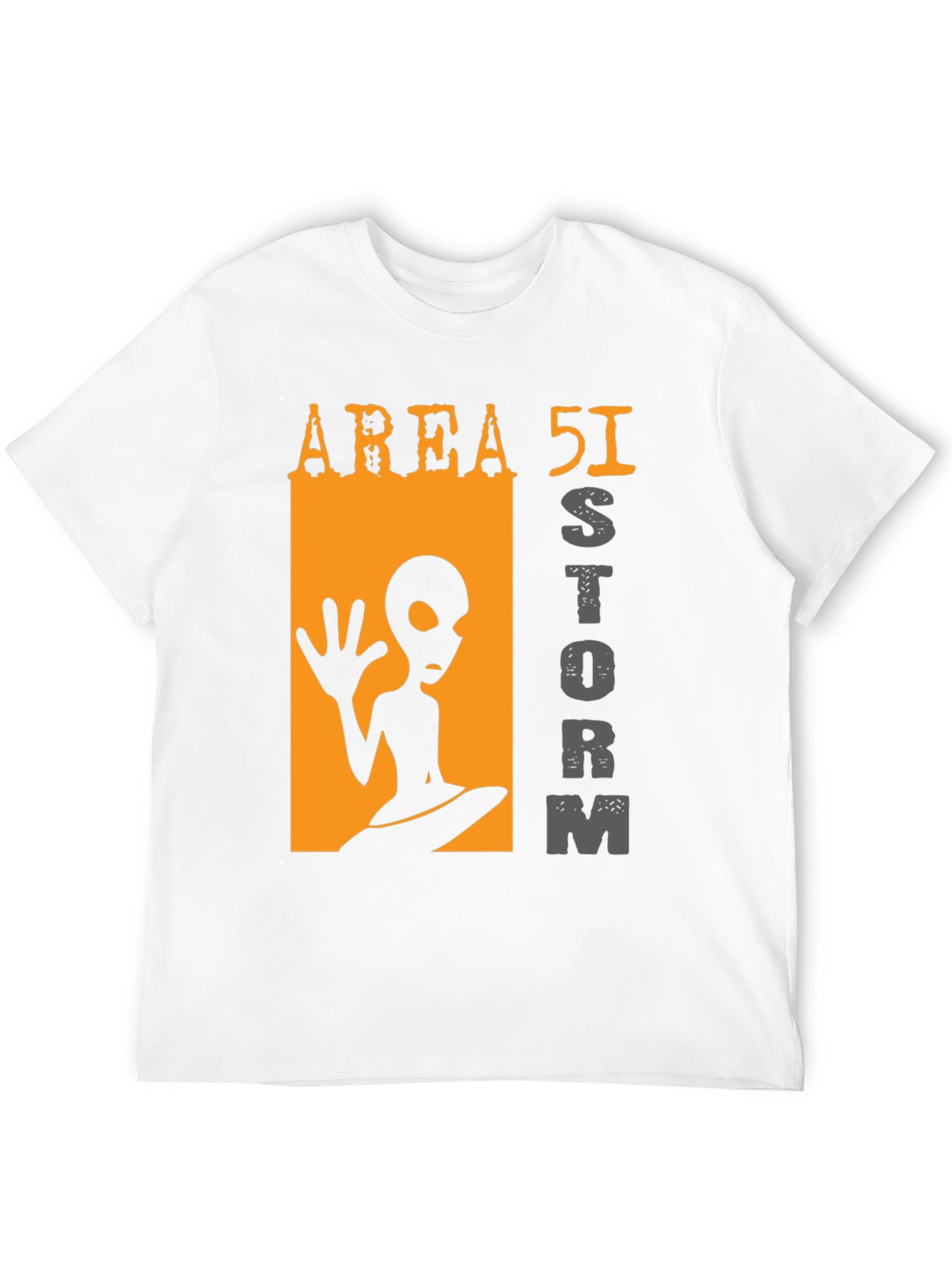 Area 51 Storm Alien Graphic T-Shirt