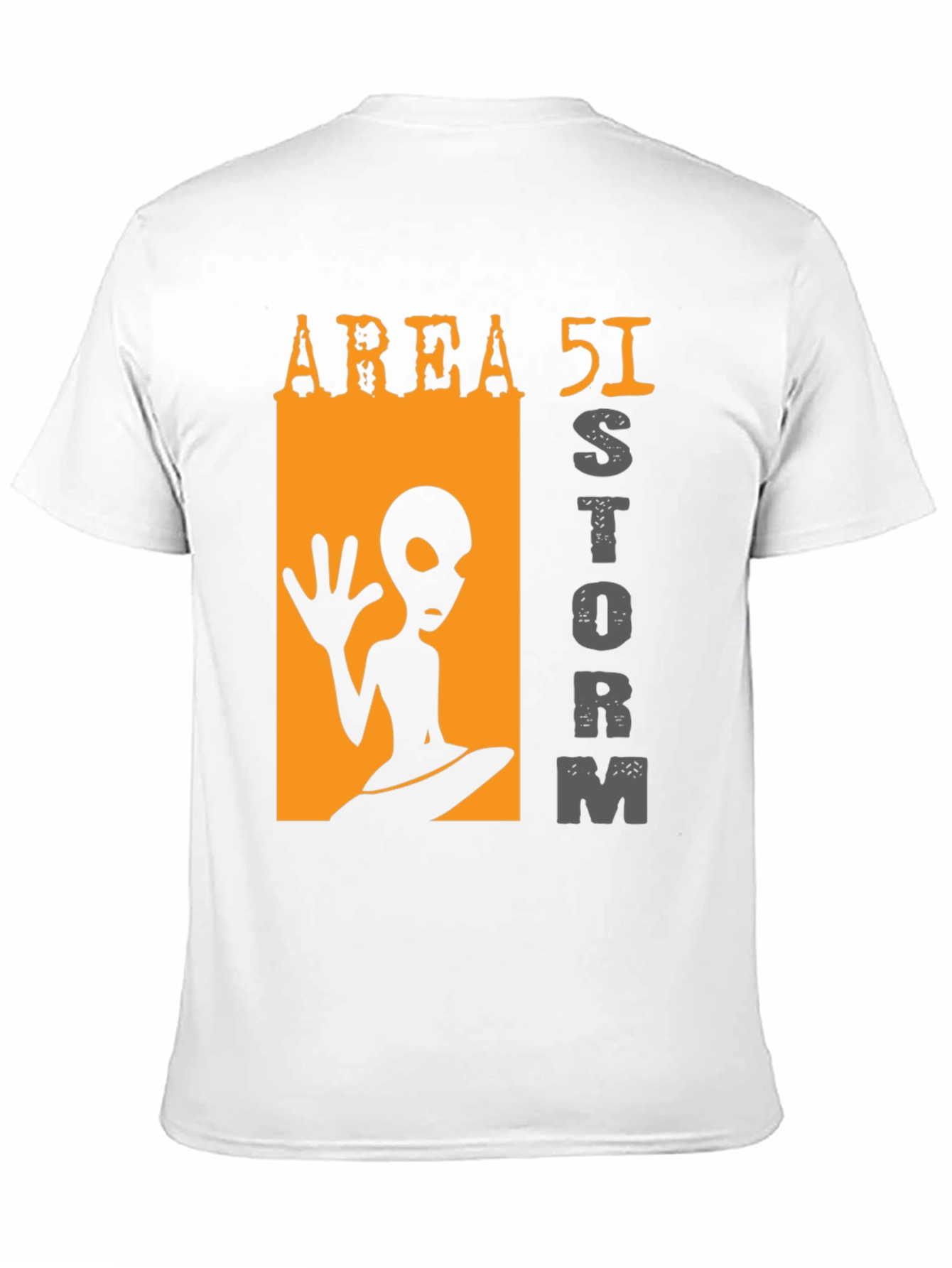 Area 51 Storm Alien Graphic T-Shirt