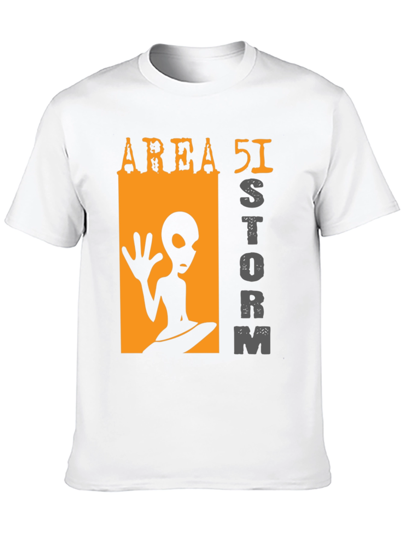 Area 51 Storm Alien Graphic T-Shirt