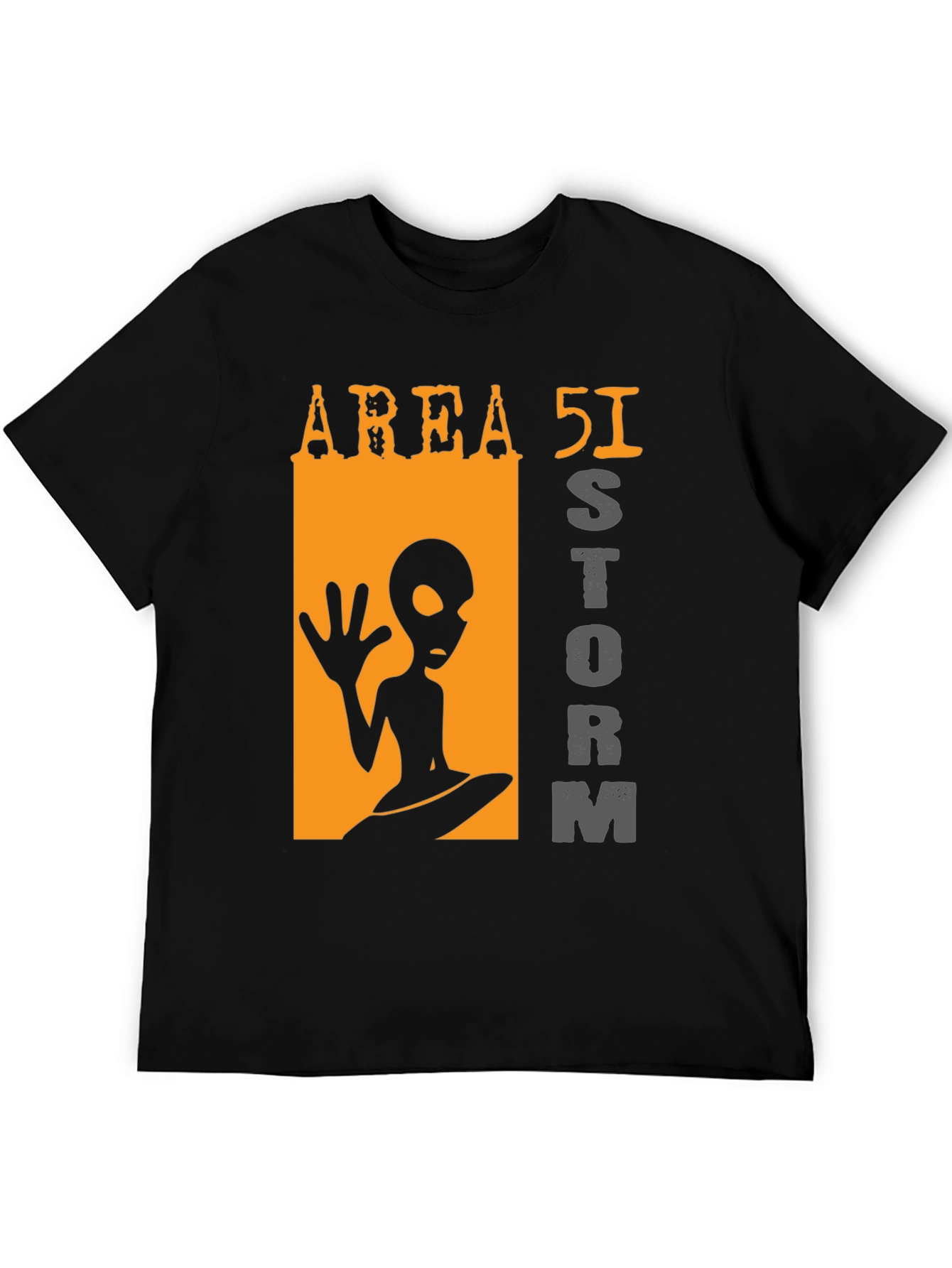 Area 51 Storm Alien Graphic T-Shirt
