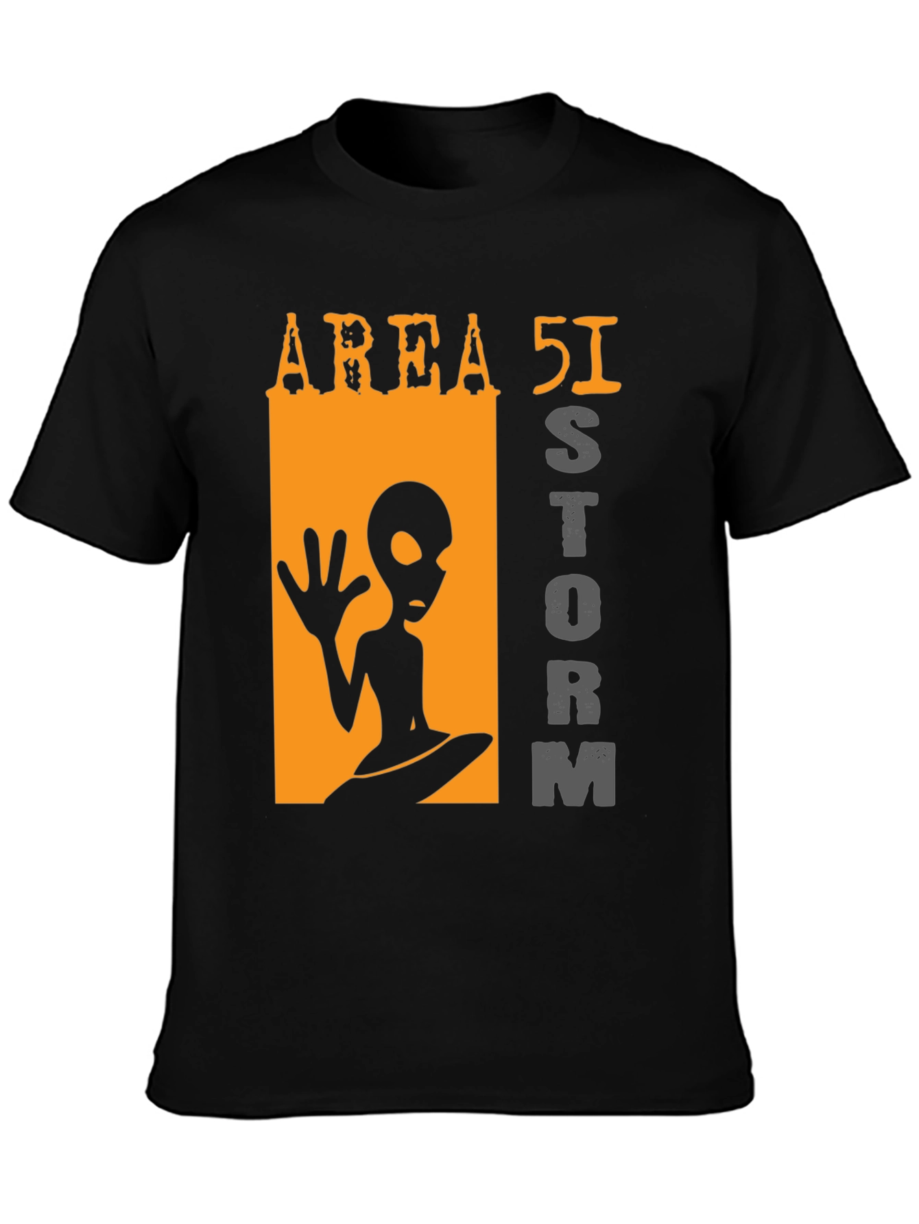 Area 51 Storm Alien Graphic T-Shirt