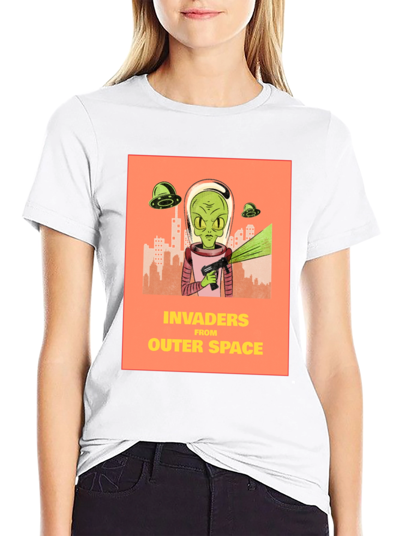Invaders From Outer Space Graphic Tee