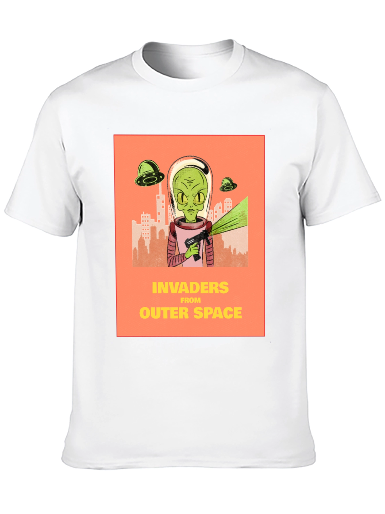 Invaders From Outer Space Graphic Tee