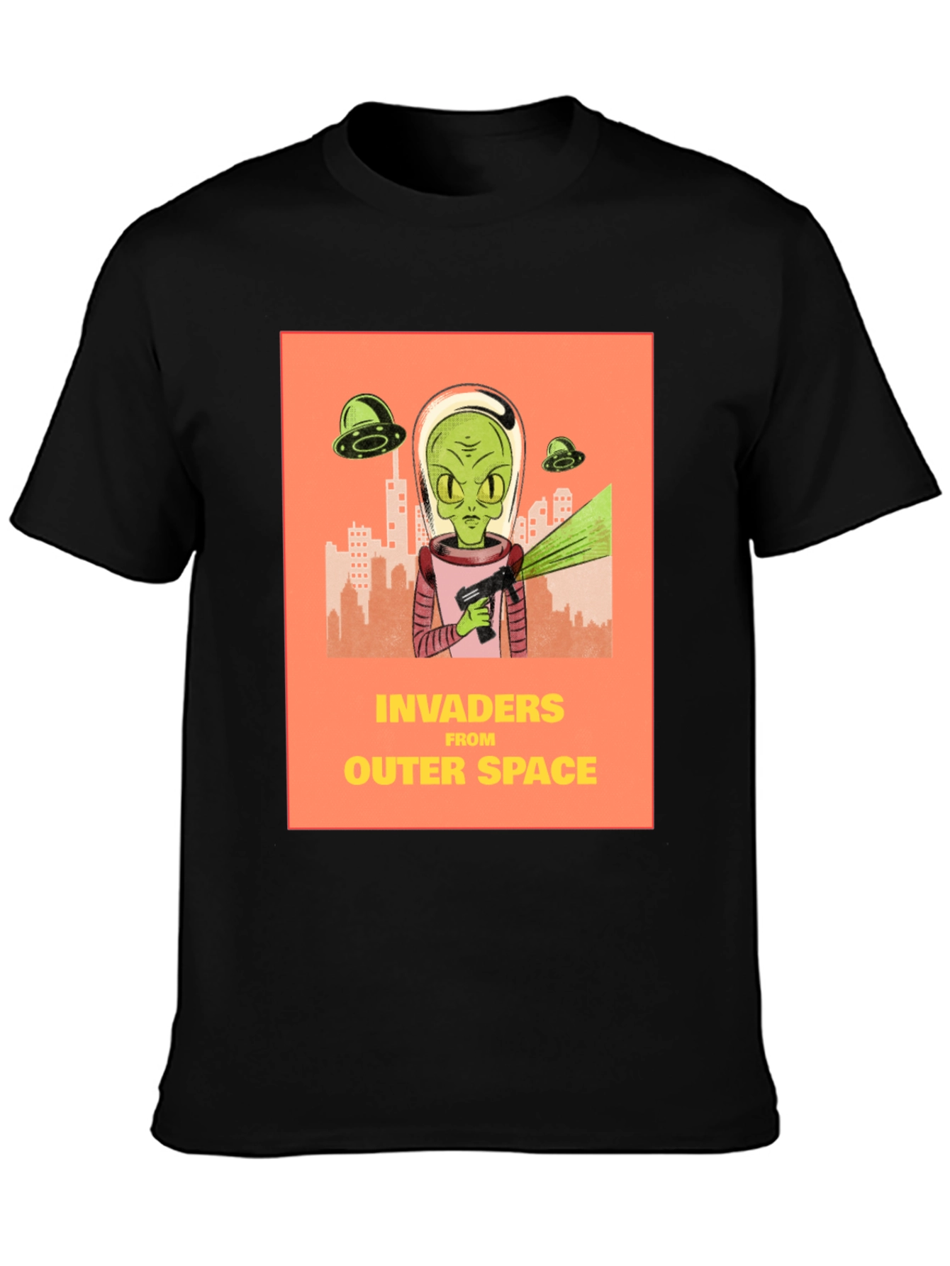 Invaders From Outer Space Graphic Tee