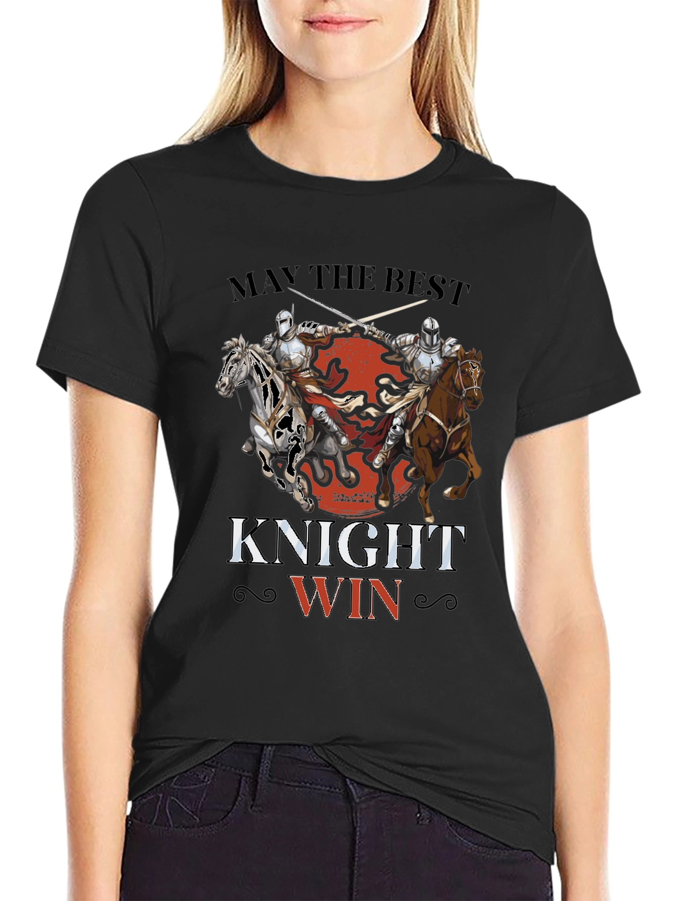 May the Best Knight Win Graphic Tee