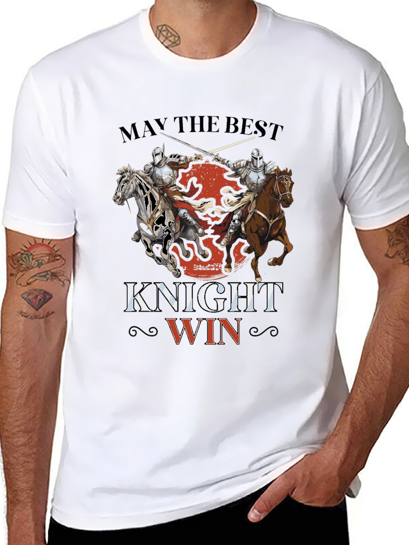 May the Best Knight Win Graphic Tee