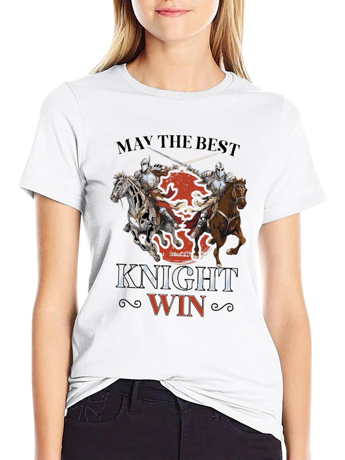 May the Best Knight Win Graphic Tee