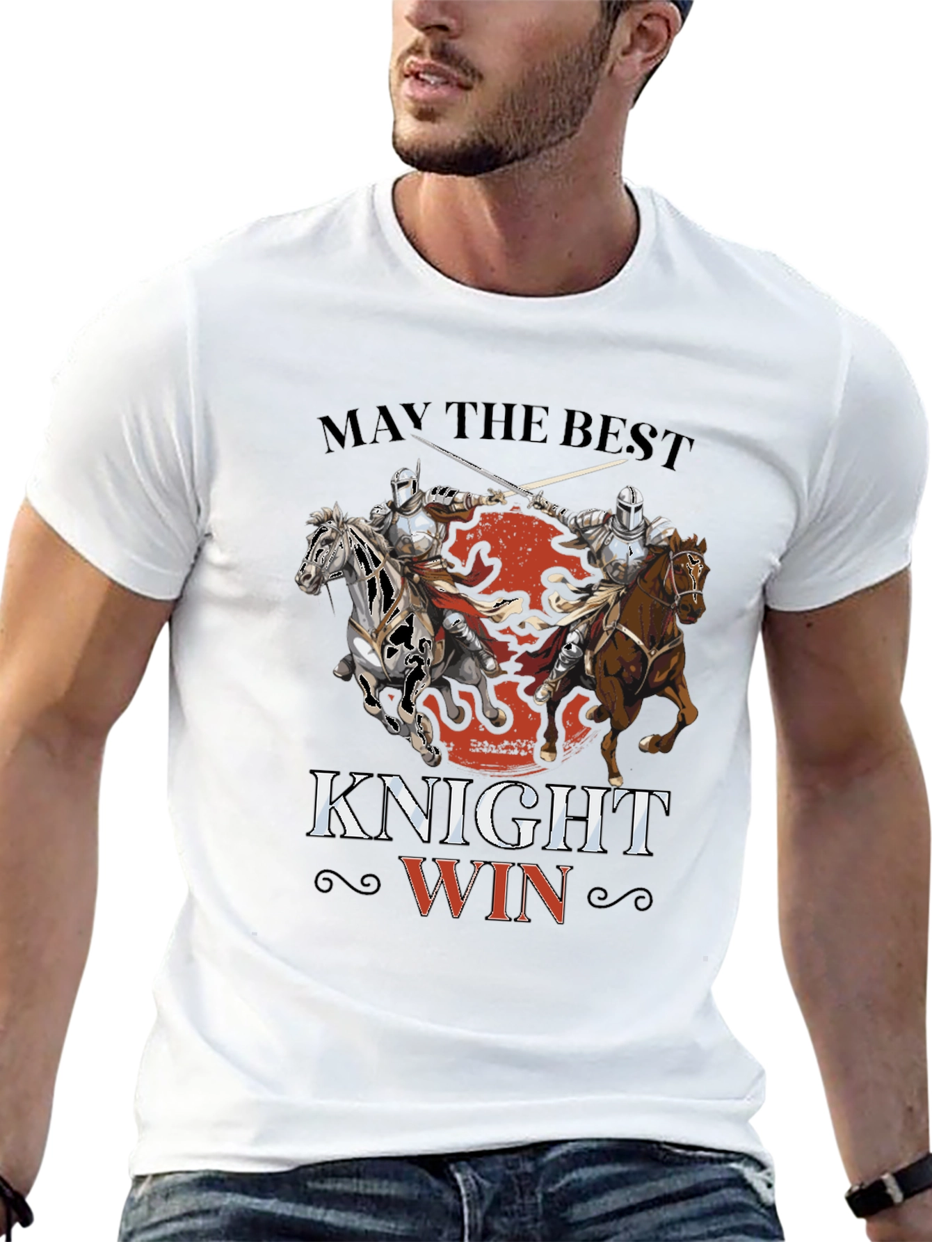 May the Best Knight Win Graphic Tee