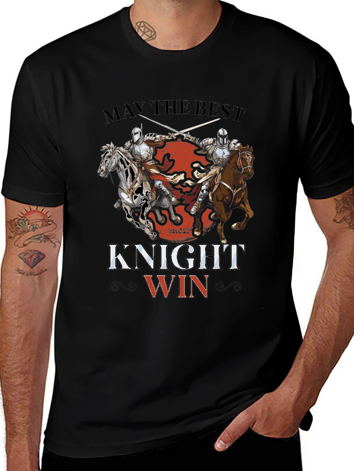 May the Best Knight Win Graphic Tee
