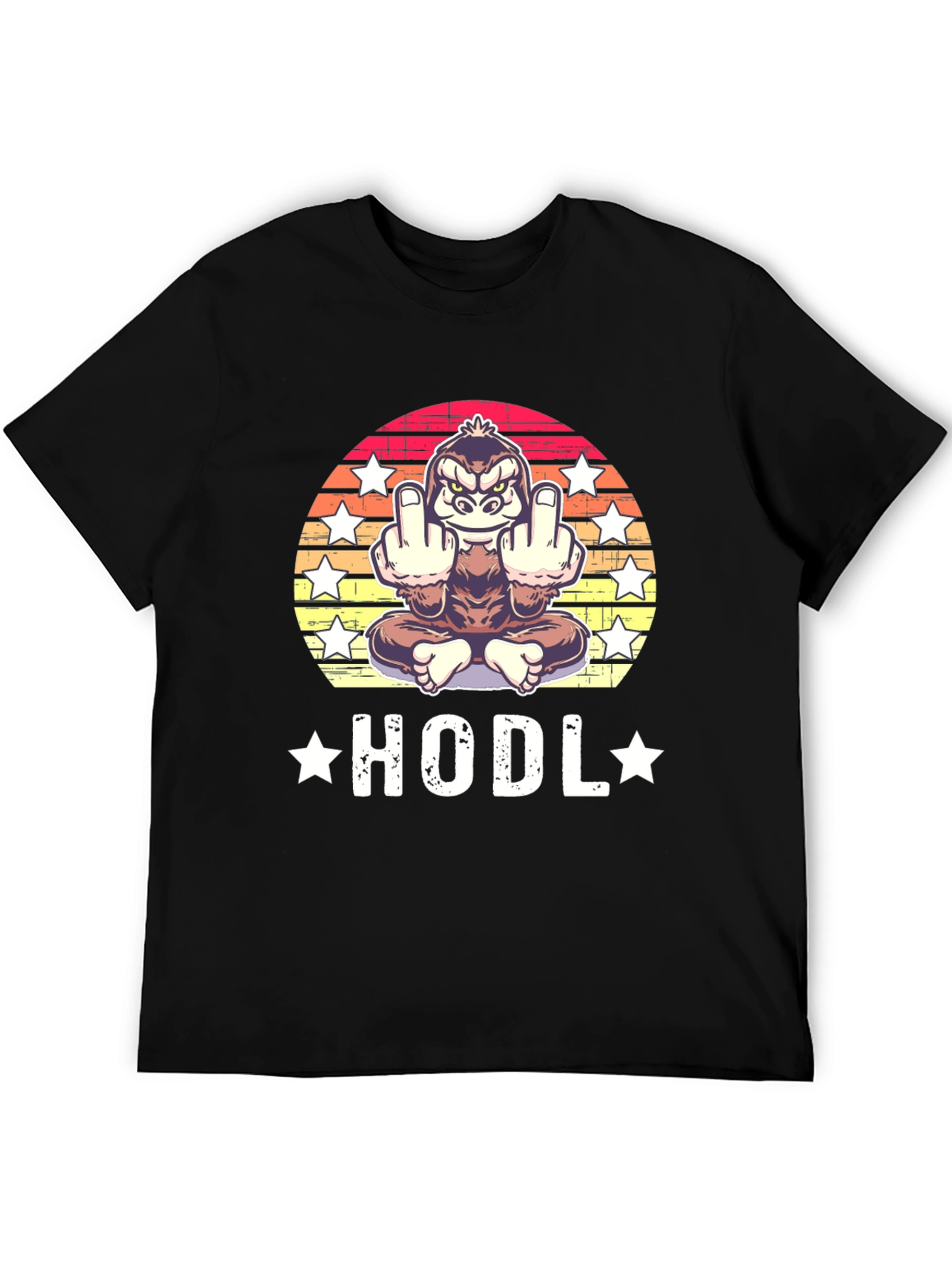 HODL Gorilla Tee - Crypto Ape T-Shirt