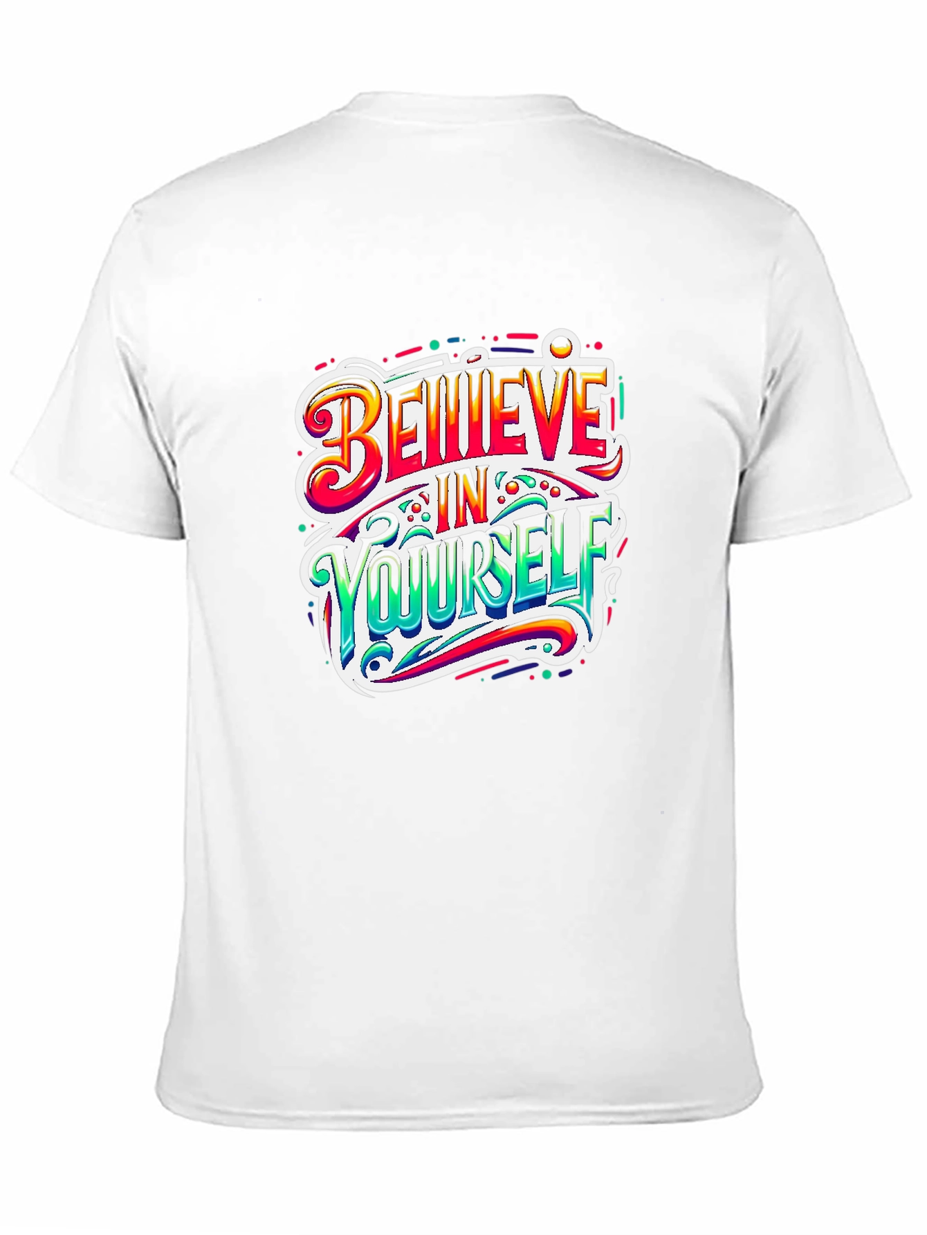 Believe in Yourself Graphic Tee - Black