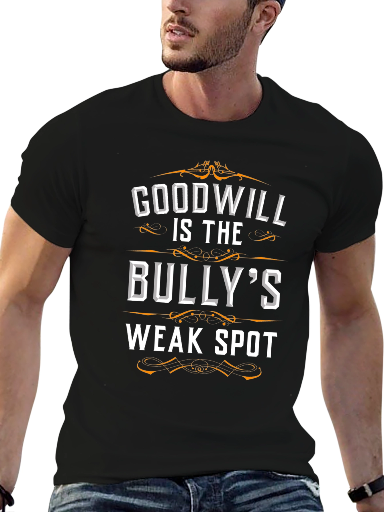 Goodwill Bullys Weak Spot Graphic Tee - Black