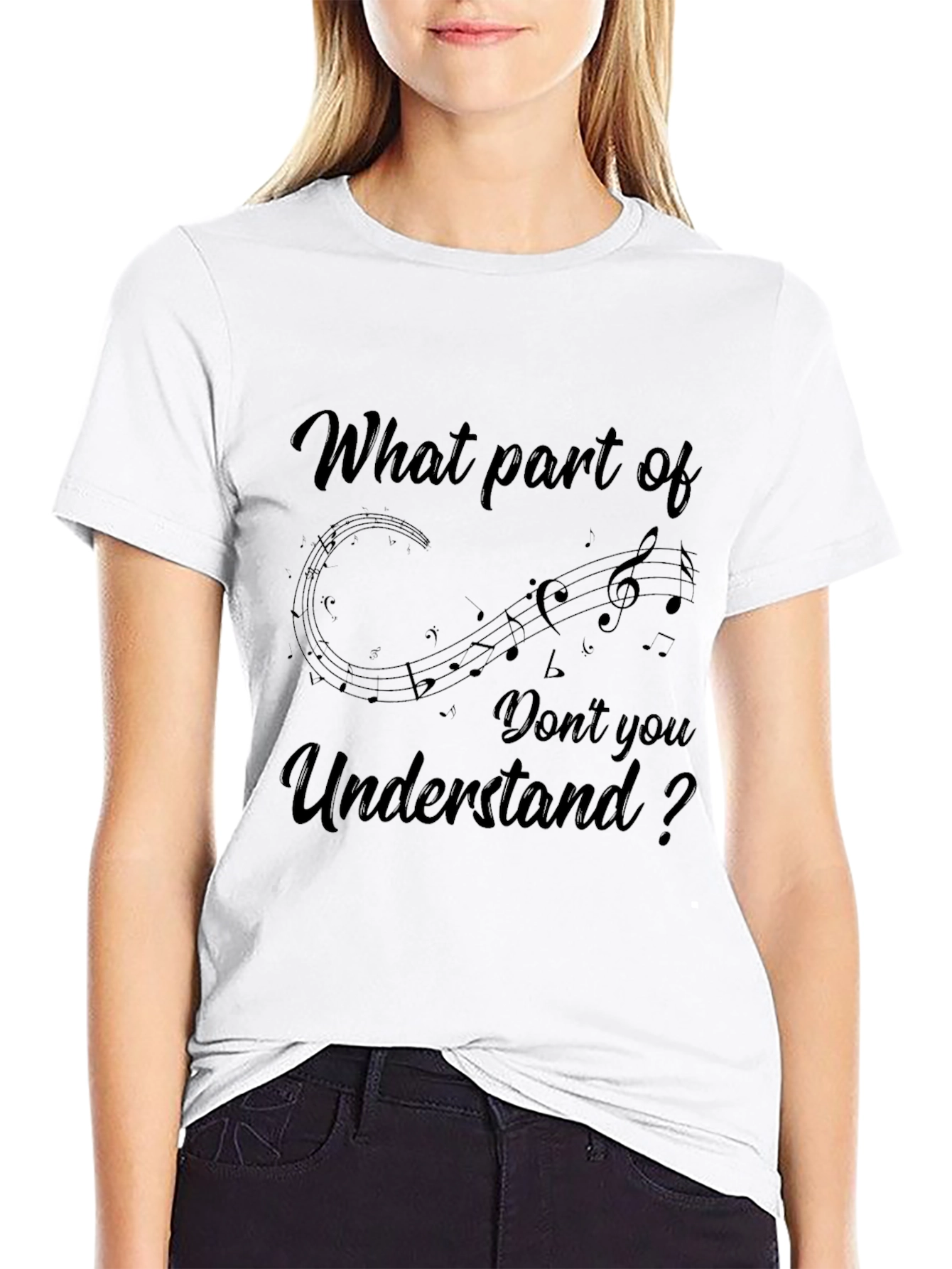 Music Lover T-Shirt: What Part Dont You Understand?