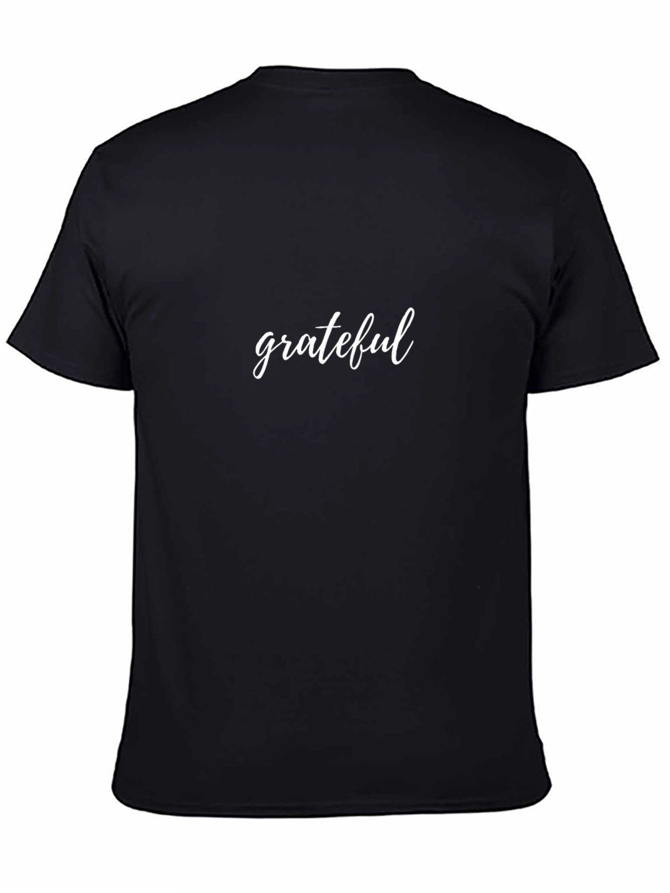 Grateful Black T-Shirt - Casual Comfort