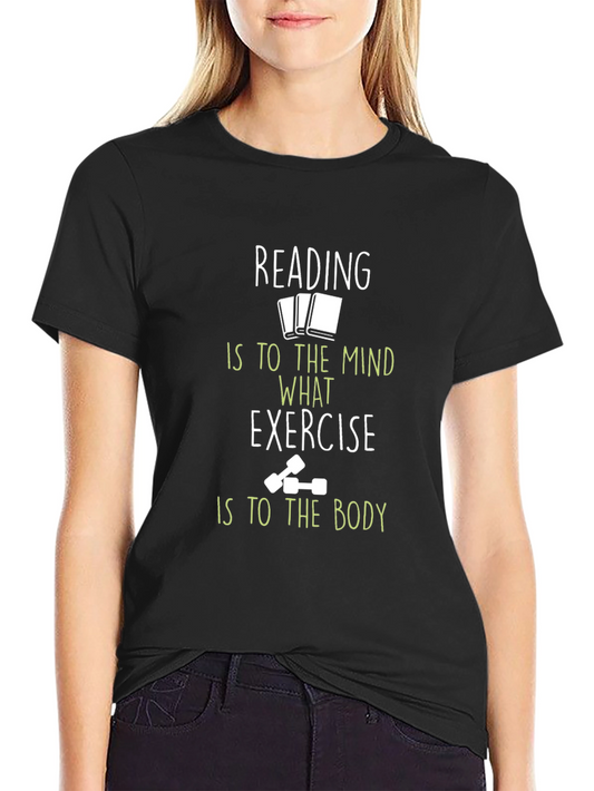 Reading & Exercise T-Shirt - Mind & Body