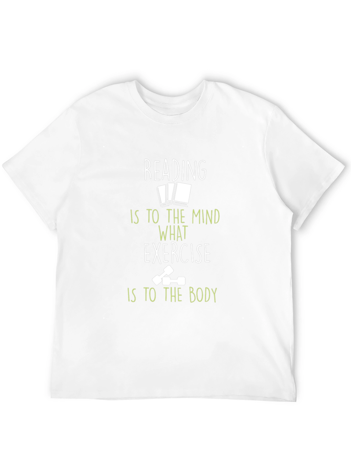Reading & Exercise T-Shirt - Mind & Body