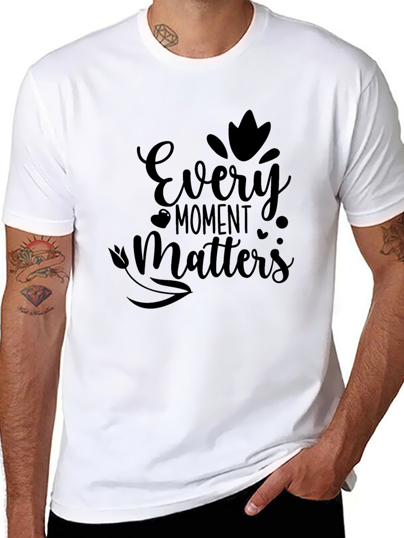 Every Moment Matters Black T-Shirt
