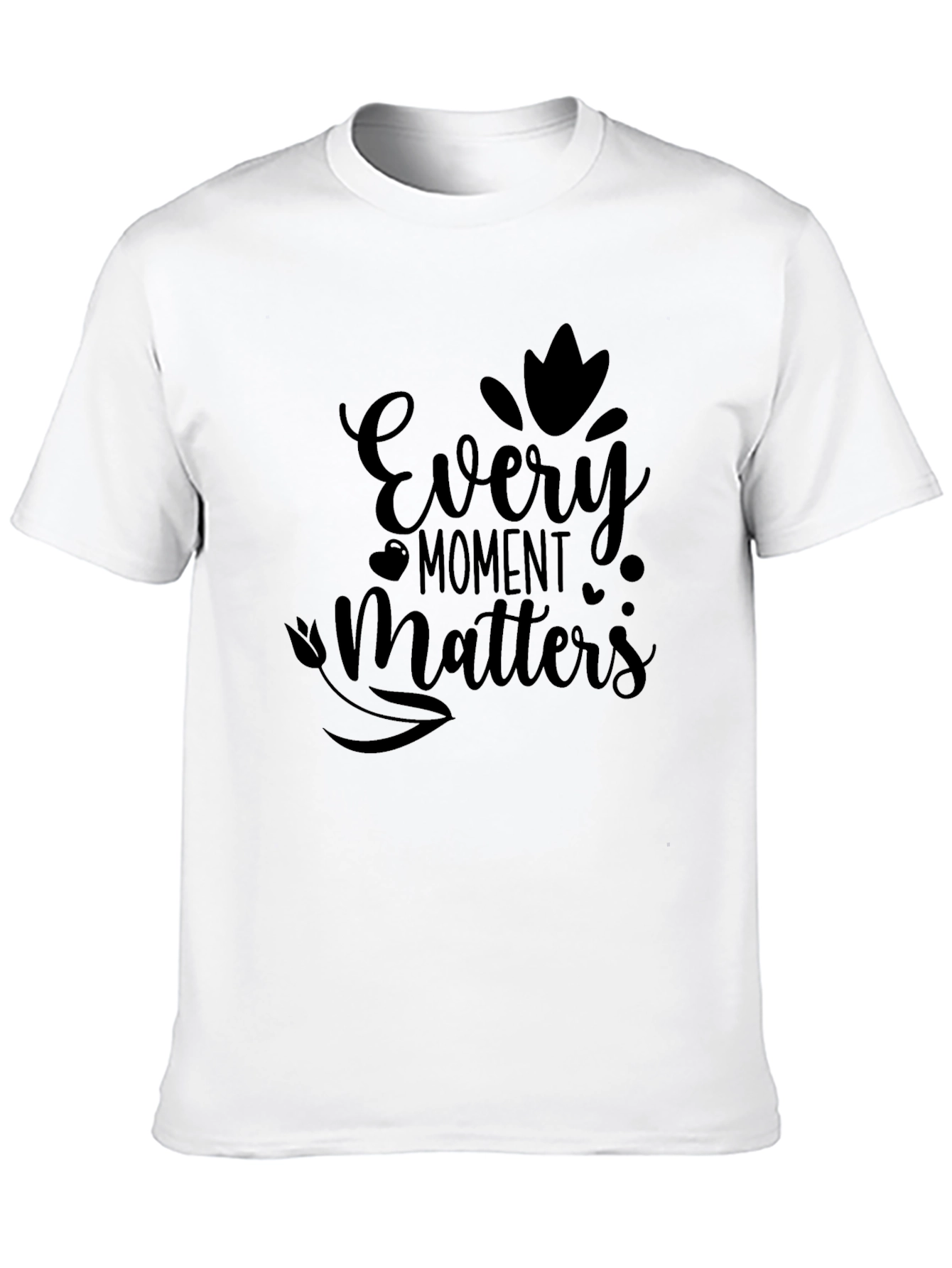 Every Moment Matters Black T-Shirt