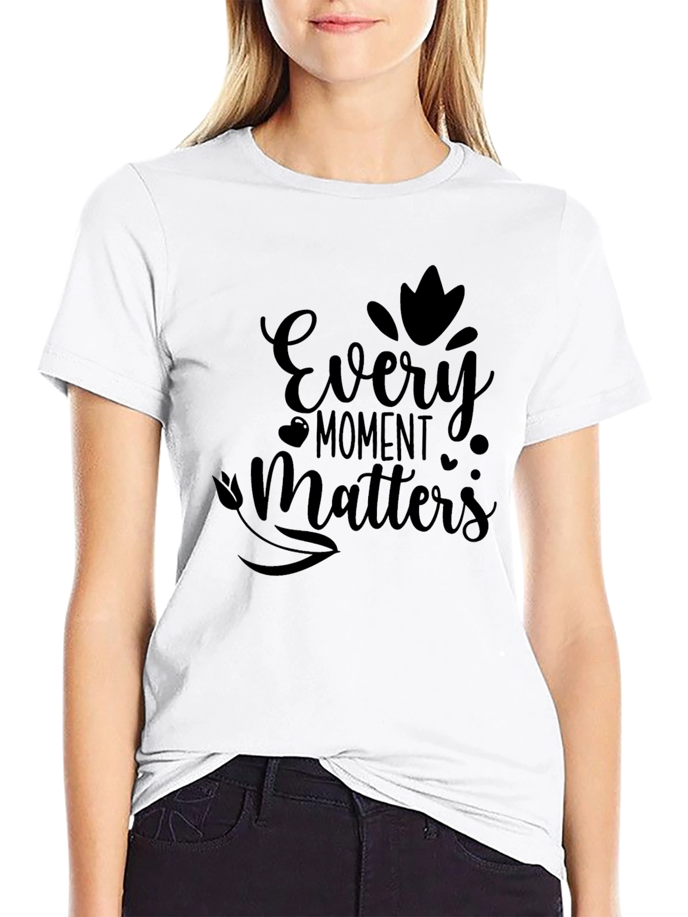 Every Moment Matters Black T-Shirt