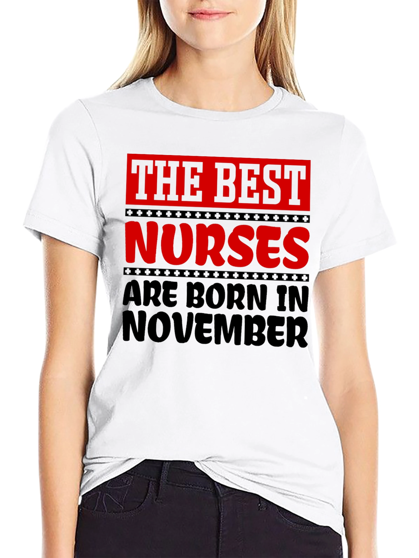The Best Nurses Are Born In November T-Shirt