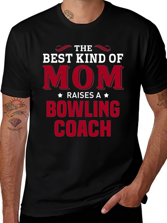 Best Kind of Mom Bowling Coach T-Shirt