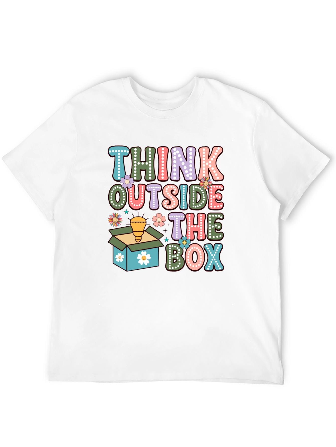 Think Outside the Box Graphic Tee