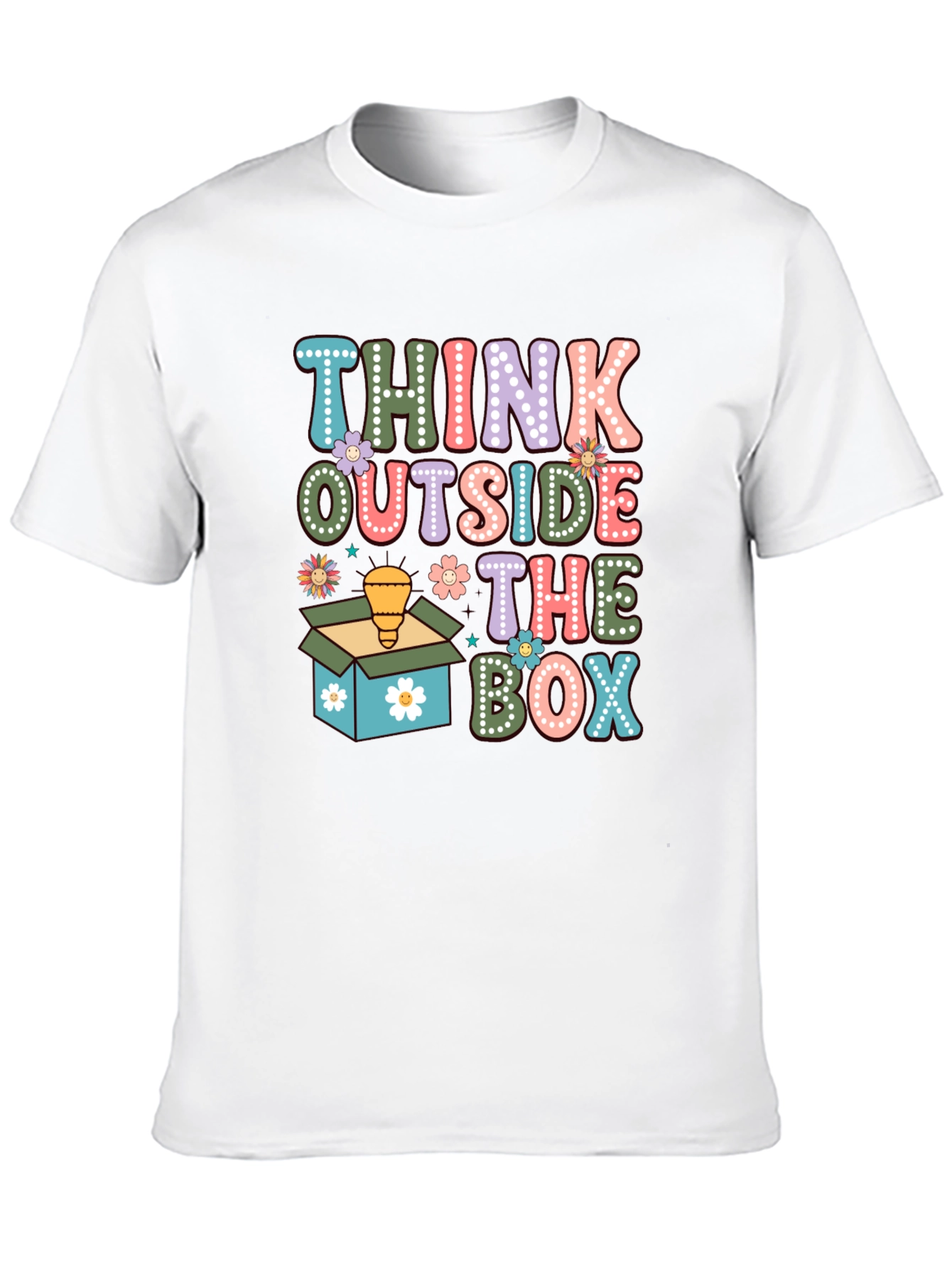 Think Outside the Box Graphic Tee