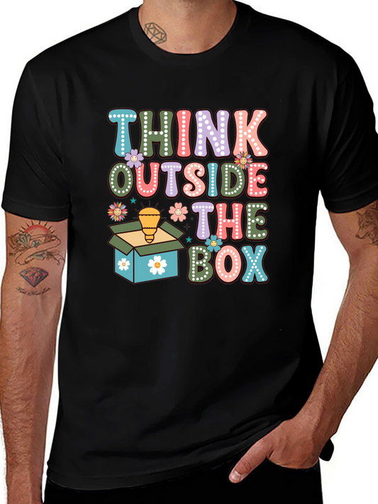 Think Outside the Box Graphic Tee