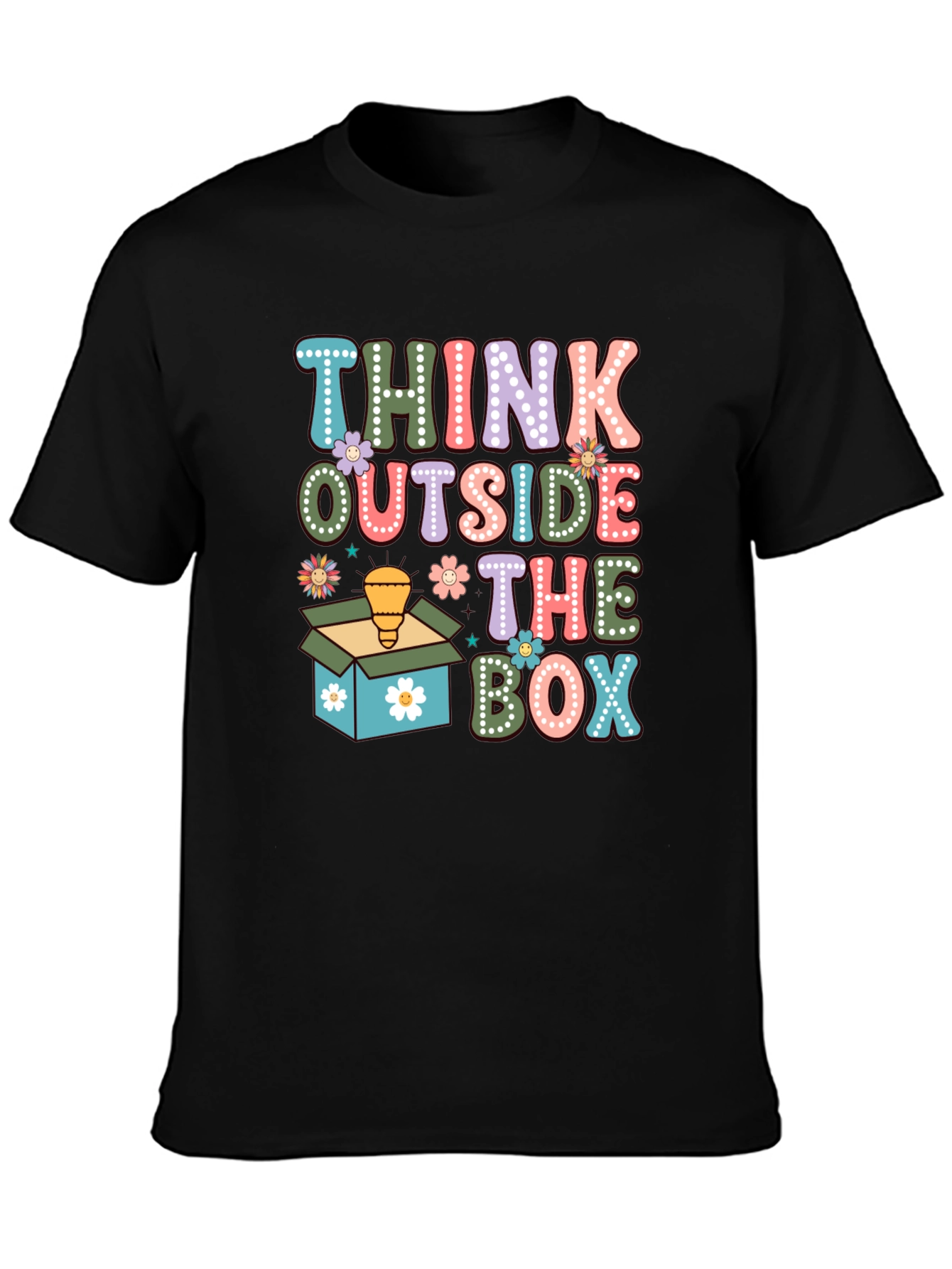 Think Outside the Box Graphic Tee