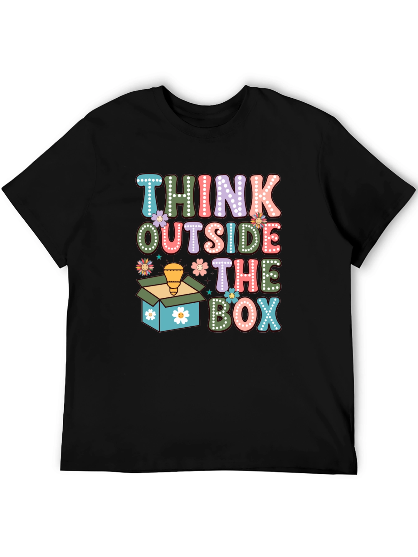 Think Outside the Box Graphic Tee