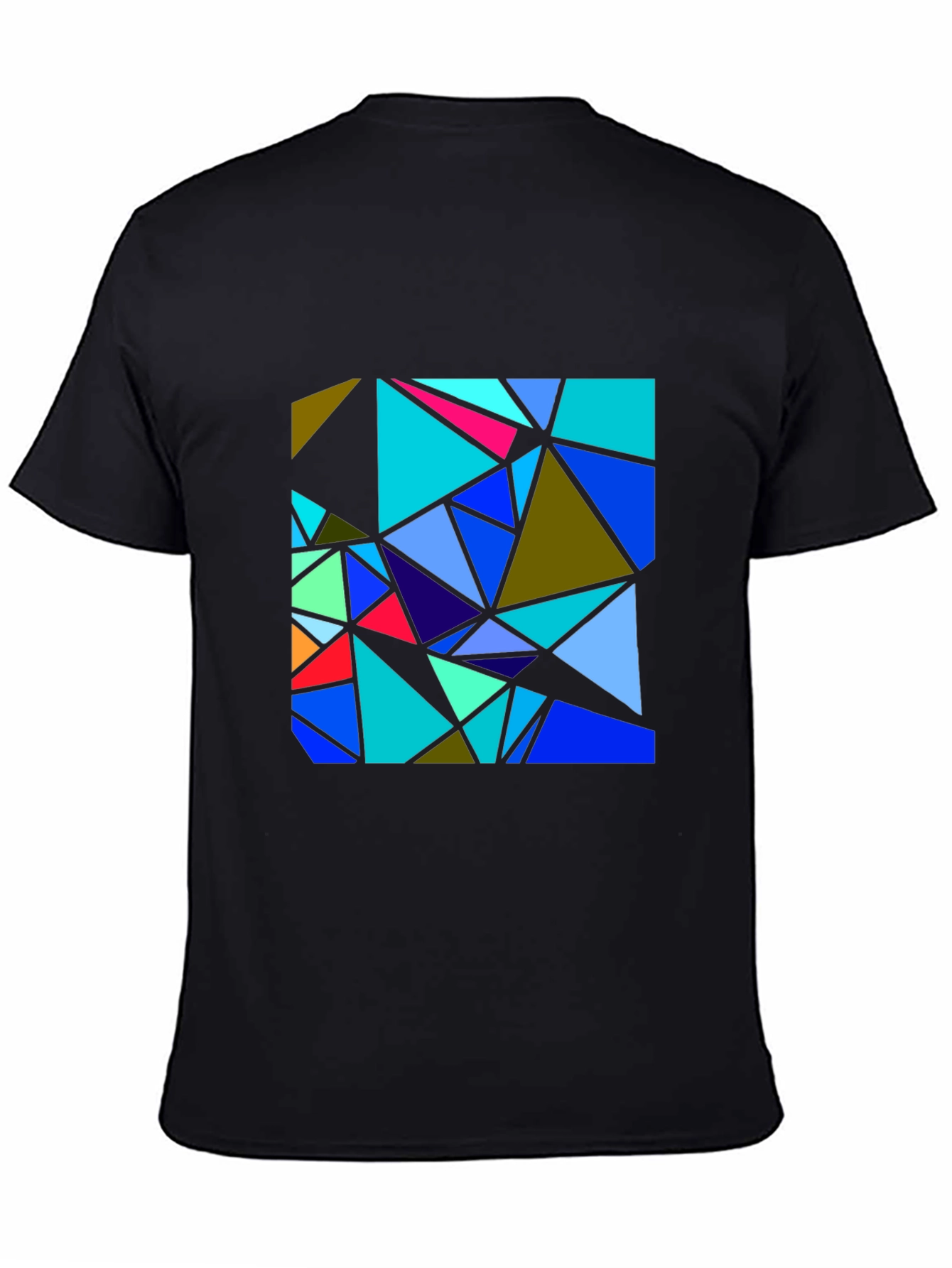 Abstract Geometric Triangle T-Shirt