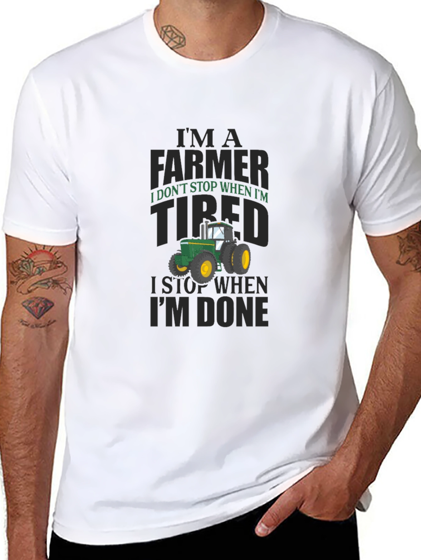 Farmer Graphic Tee: Im A Farmer T-Shirt