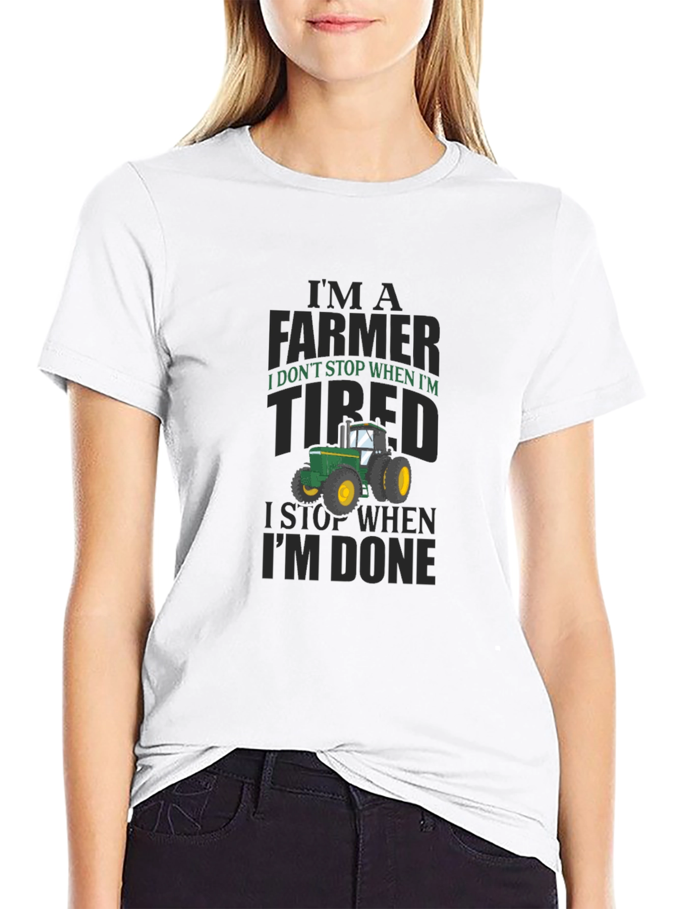 Farmer Graphic Tee: Im A Farmer T-Shirt