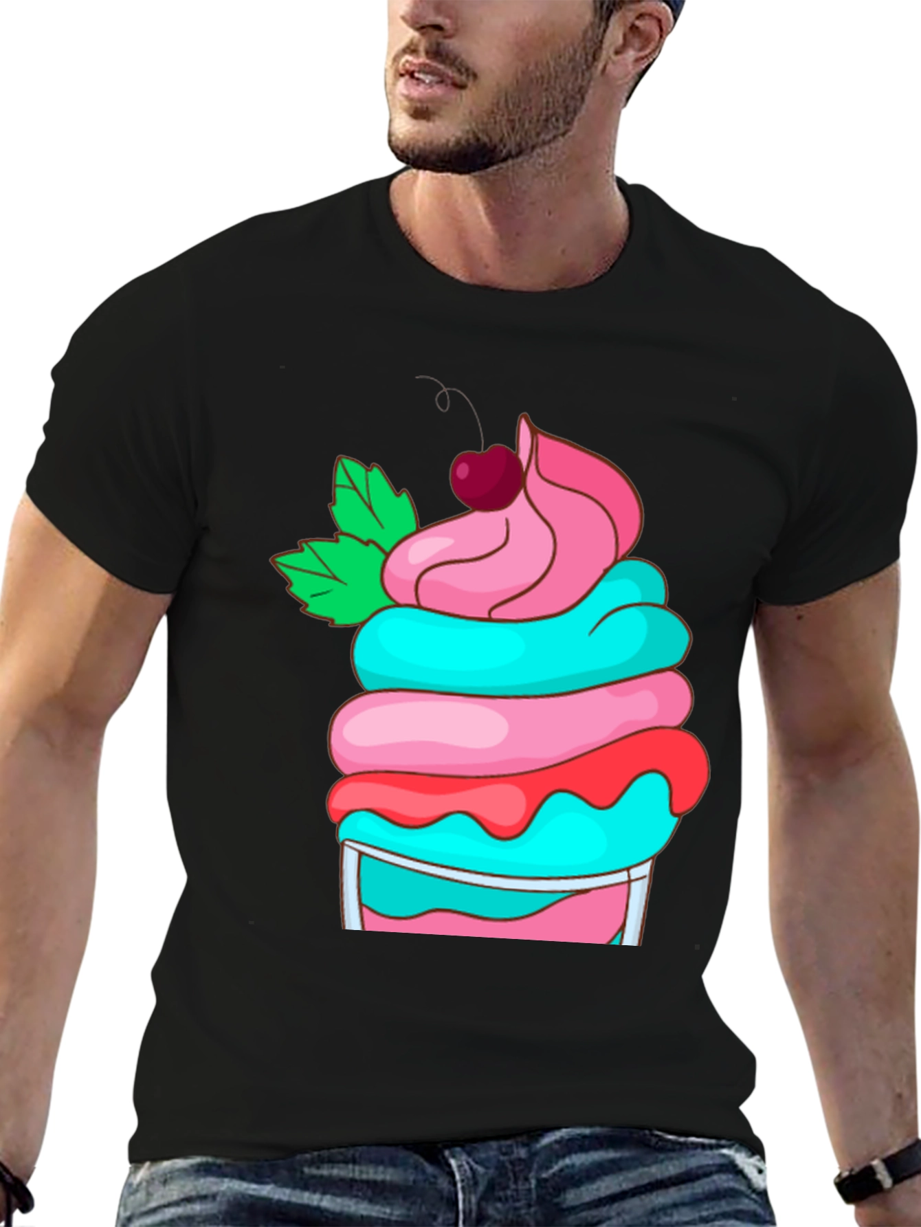 Cupcake Graphic Tee - Fun & Trendy!