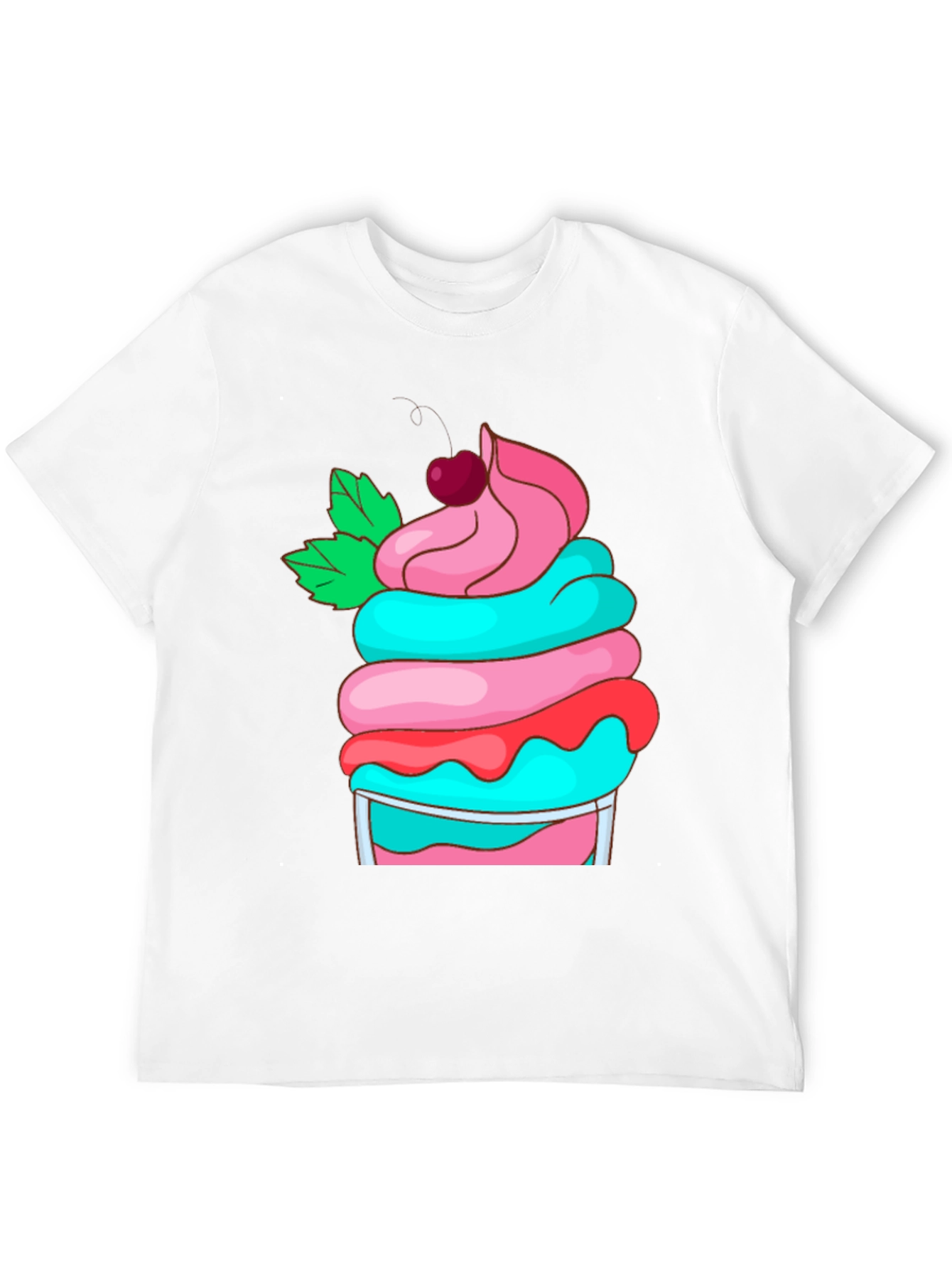Cupcake Graphic Tee - Fun & Trendy!