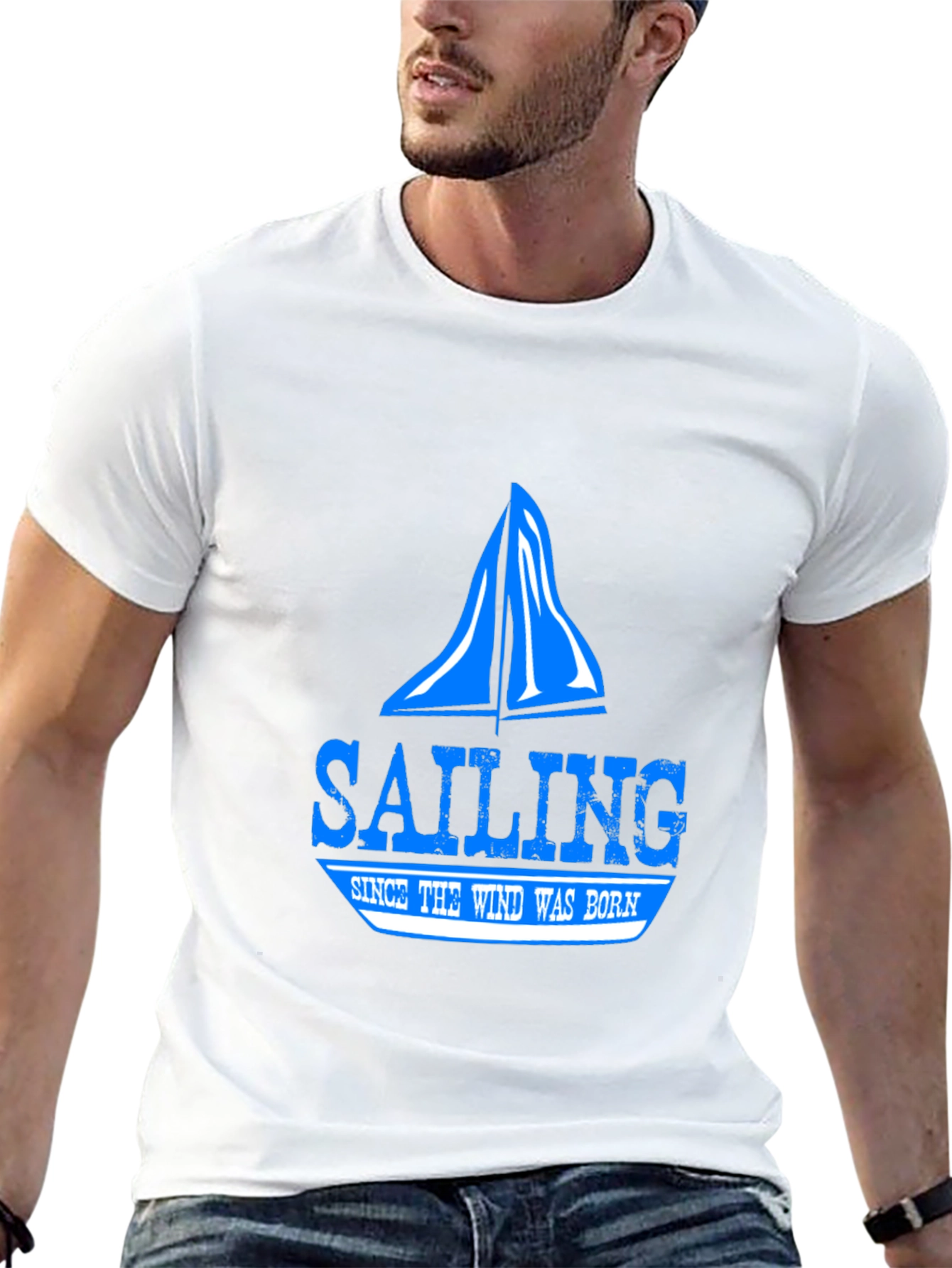Sailing Since the Wind Was Born Black T-Shirt