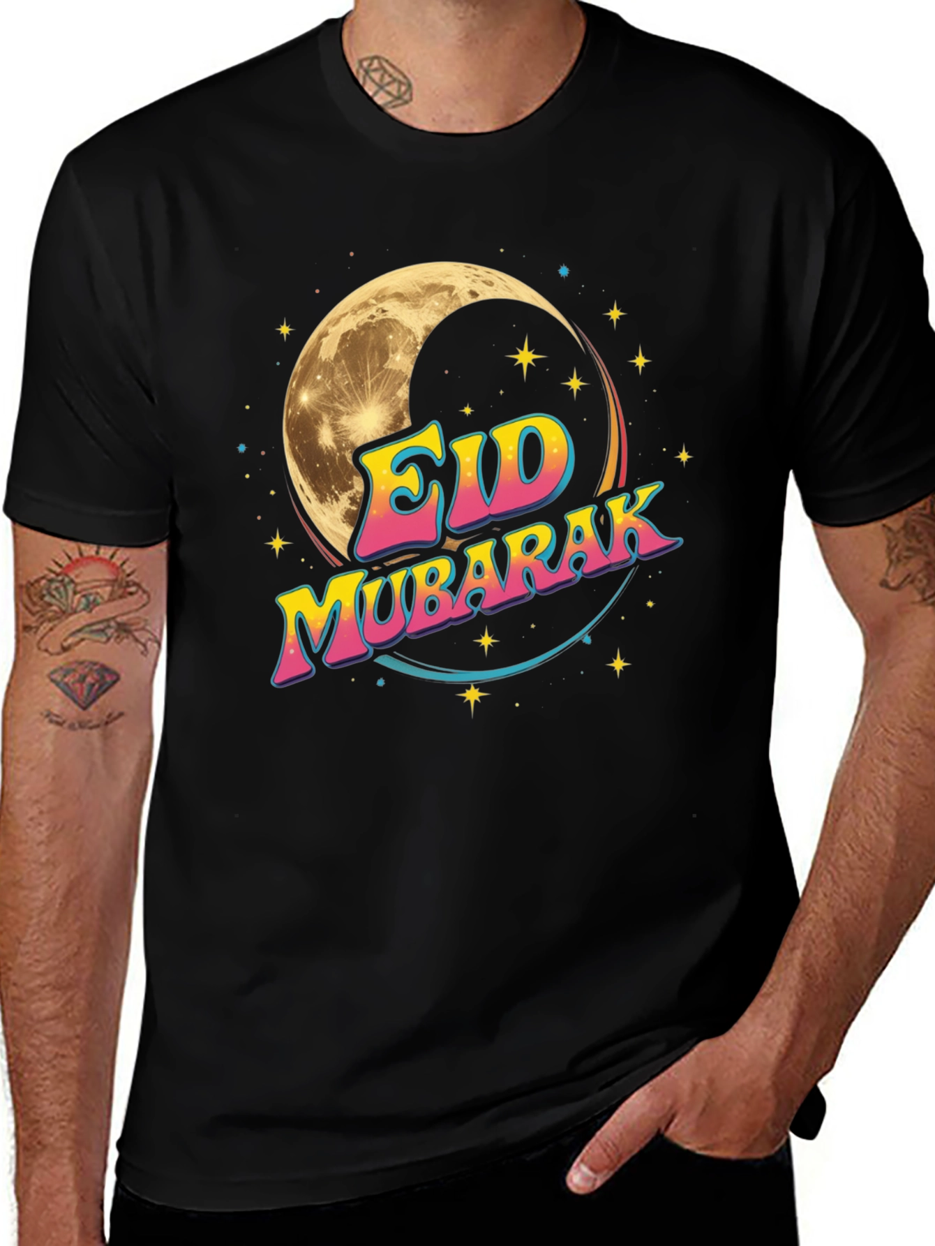 Eid Mubarak Graphic T-Shirt
