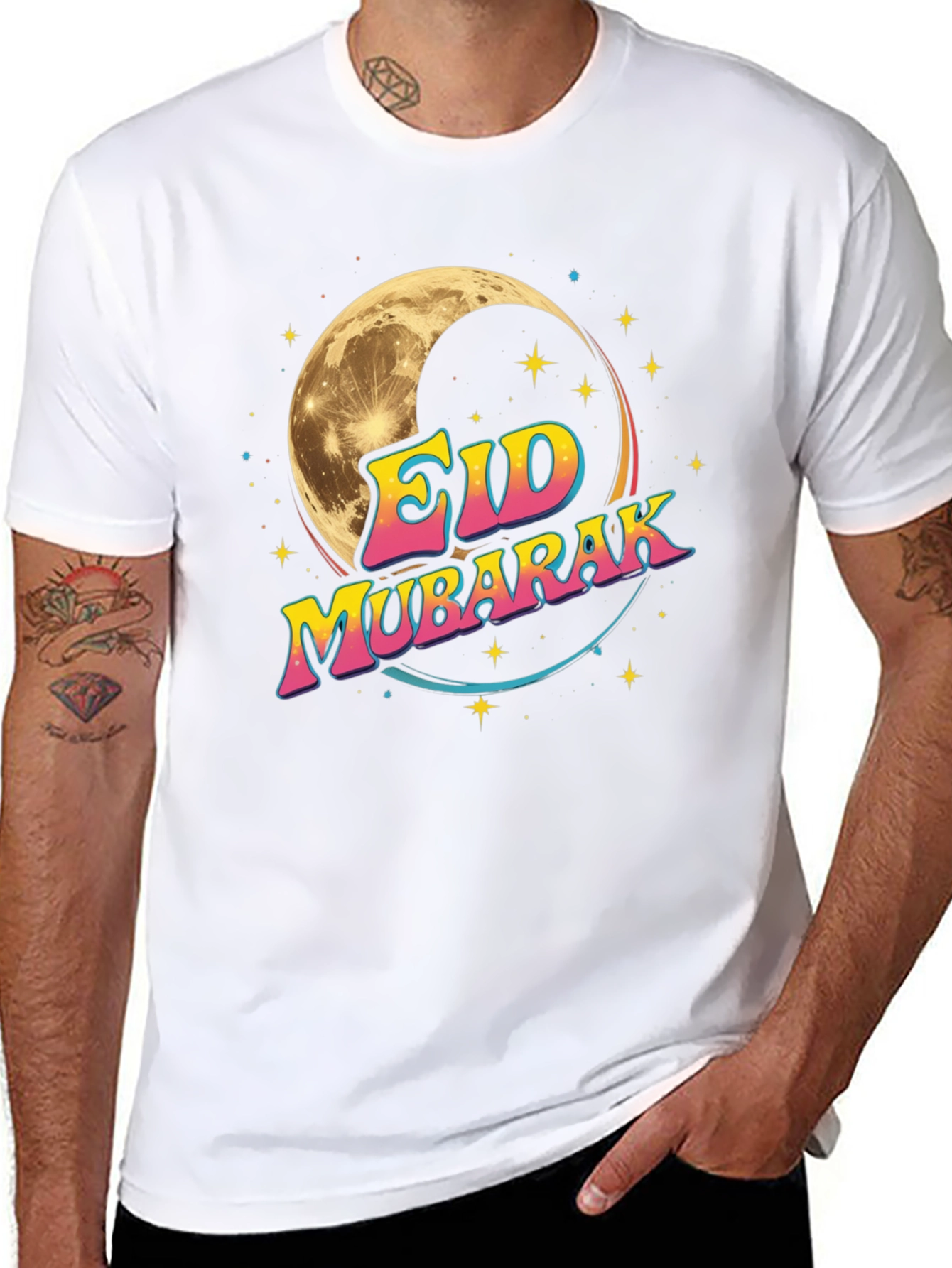 Eid Mubarak Graphic T-Shirt
