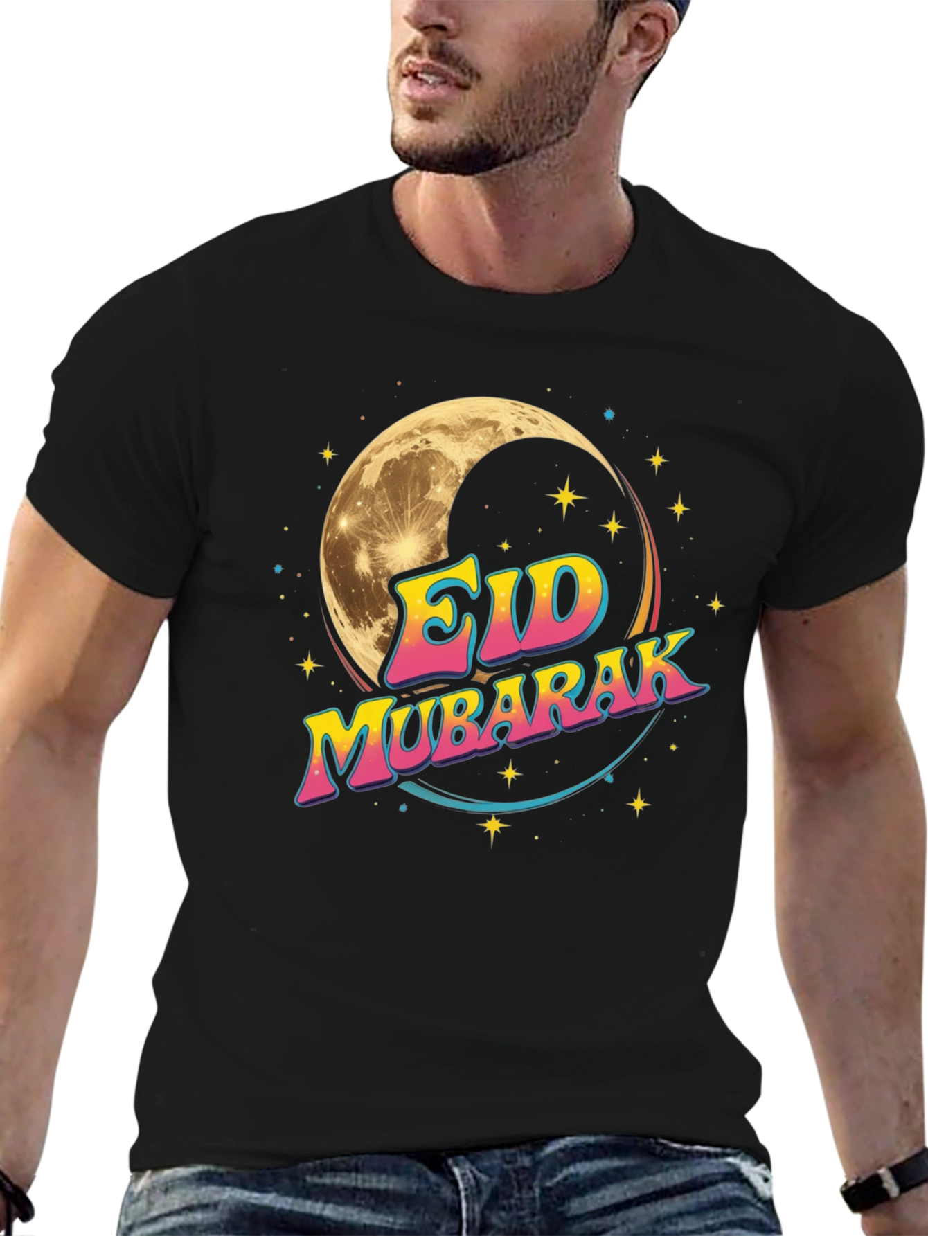 Eid Mubarak Graphic T-Shirt