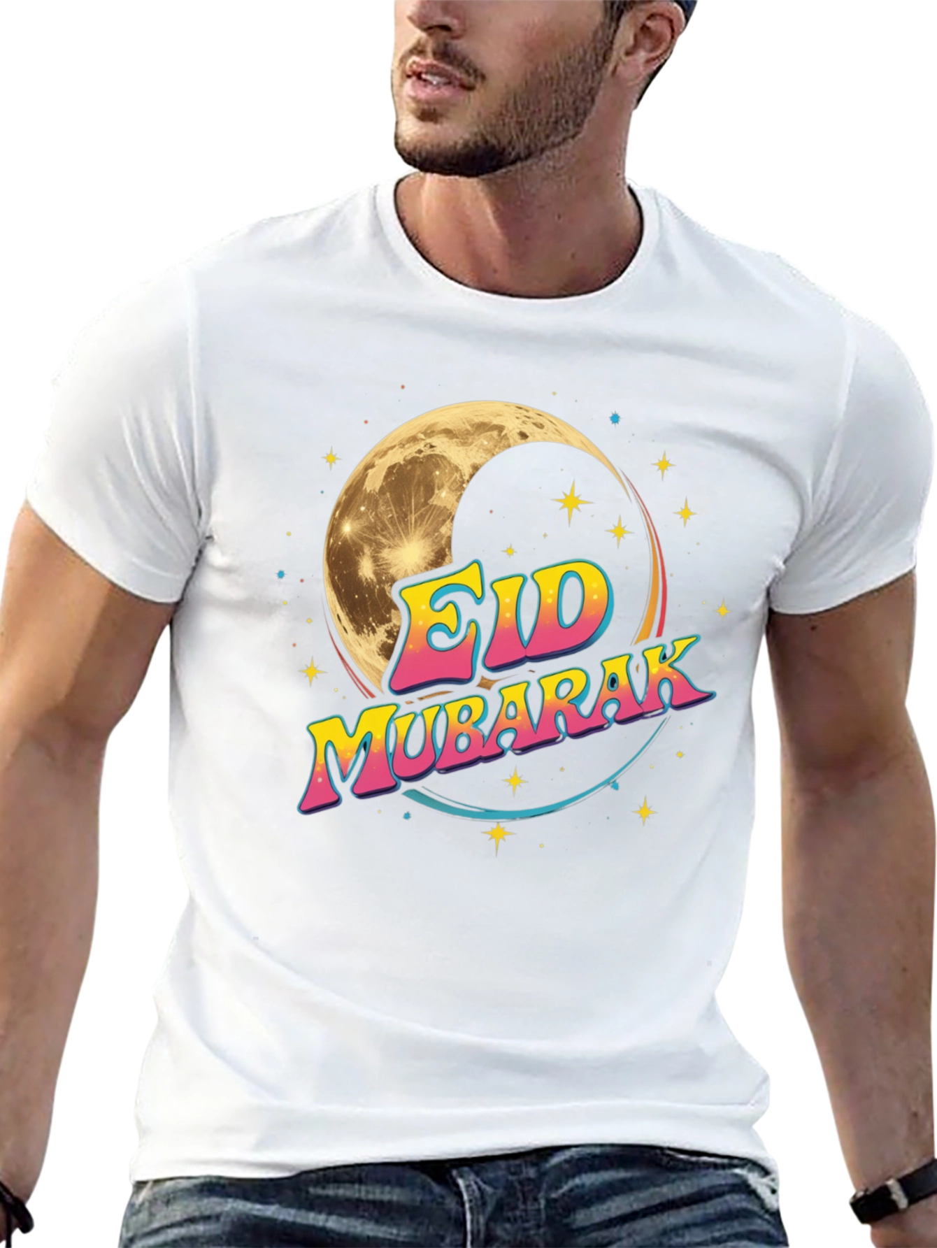 Eid Mubarak Graphic T-Shirt