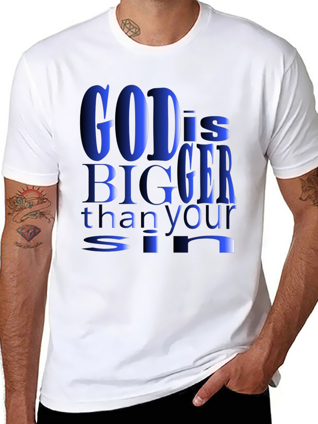 God is Bigger Than Your Sin T-Shirt