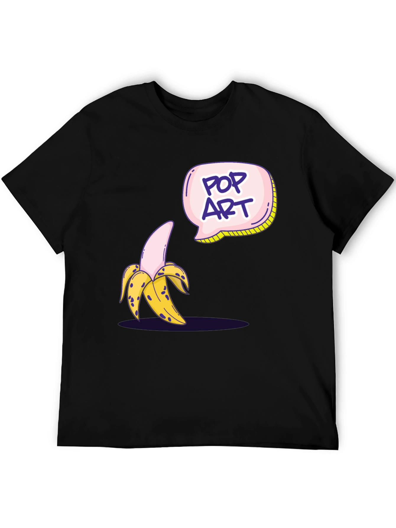 Pop Art Banana Graphic T-Shirt