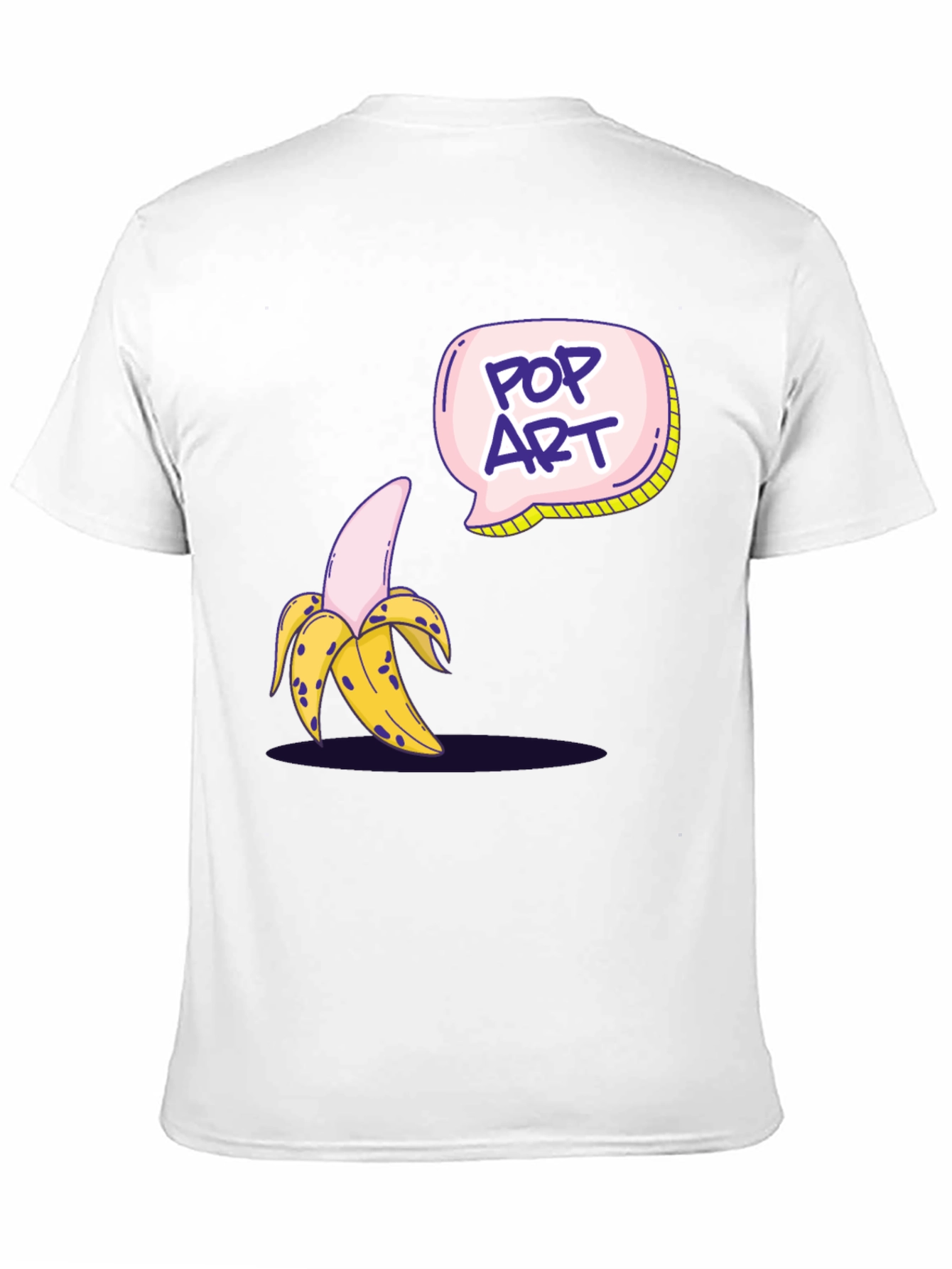 Pop Art Banana Graphic T-Shirt