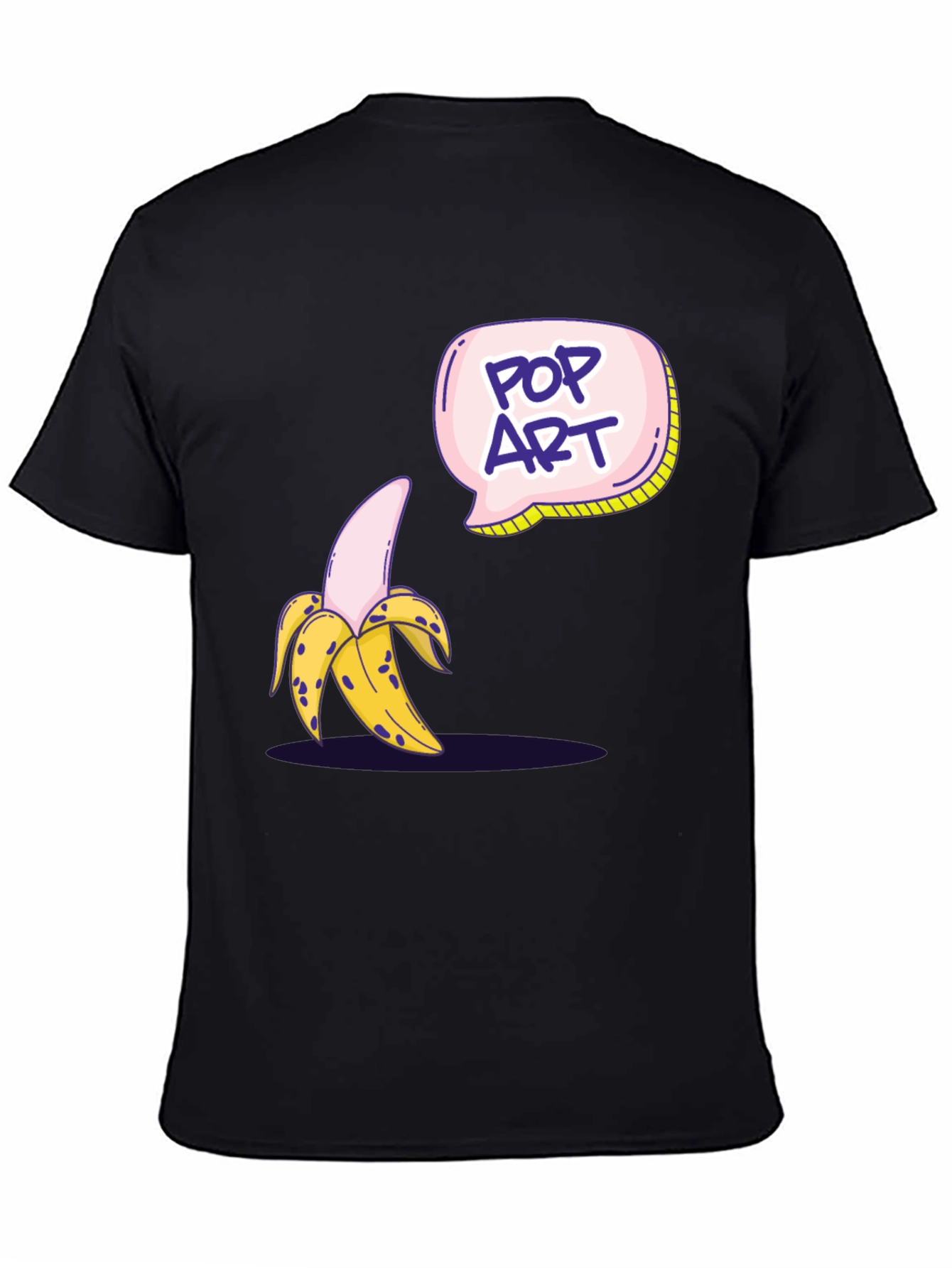 Pop Art Banana Graphic T-Shirt