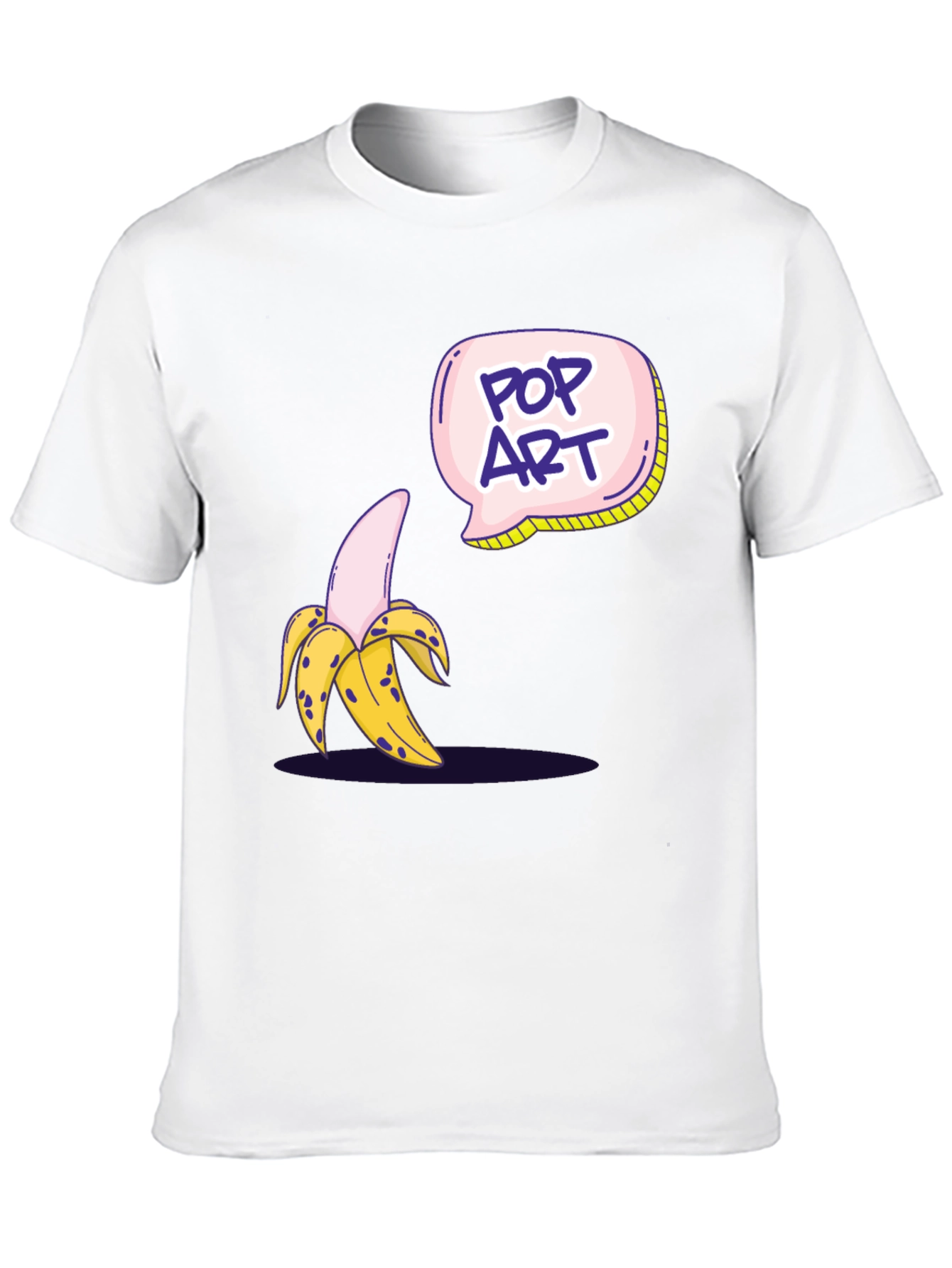 Pop Art Banana Graphic T-Shirt
