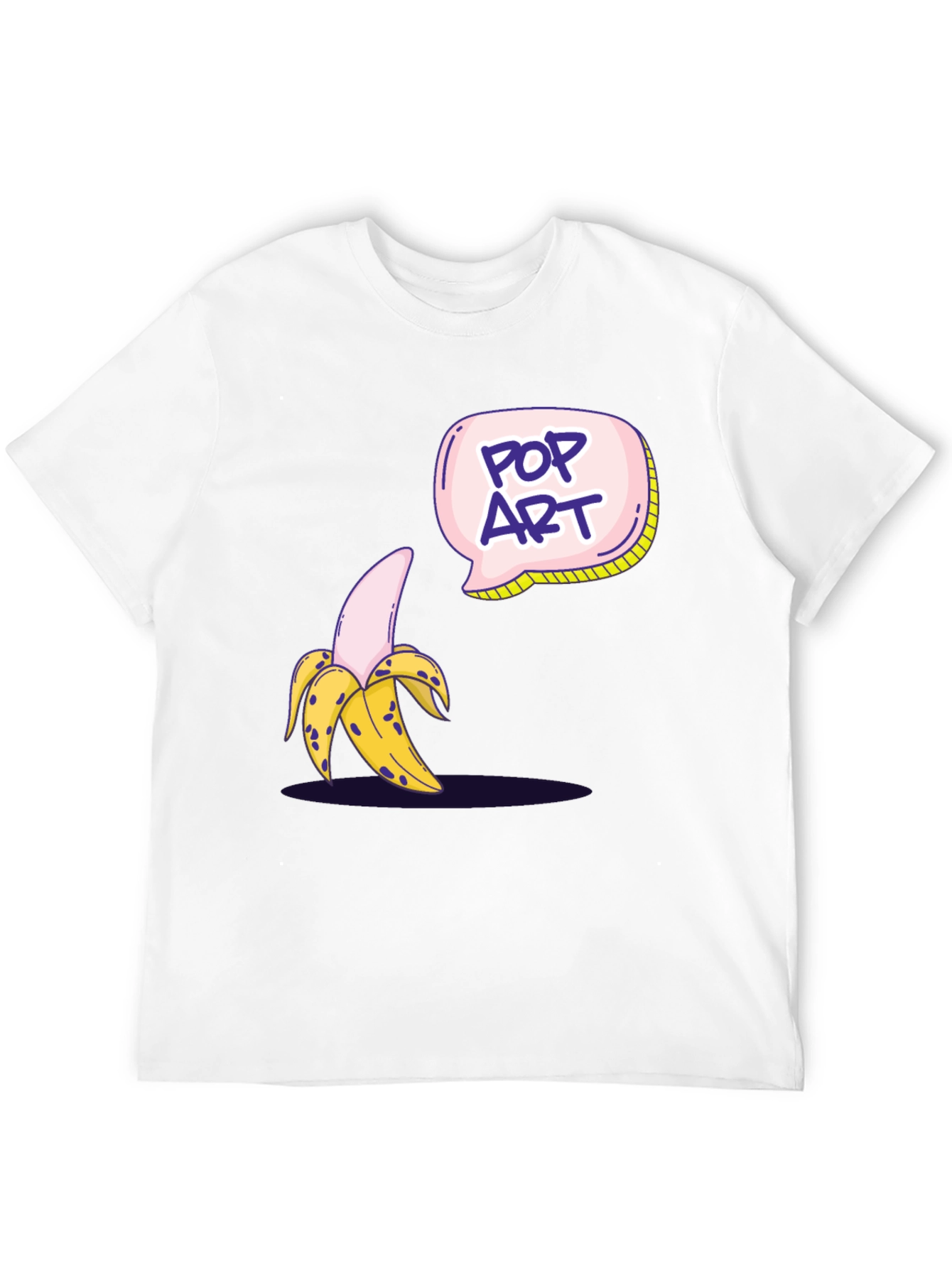 Pop Art Banana Graphic T-Shirt